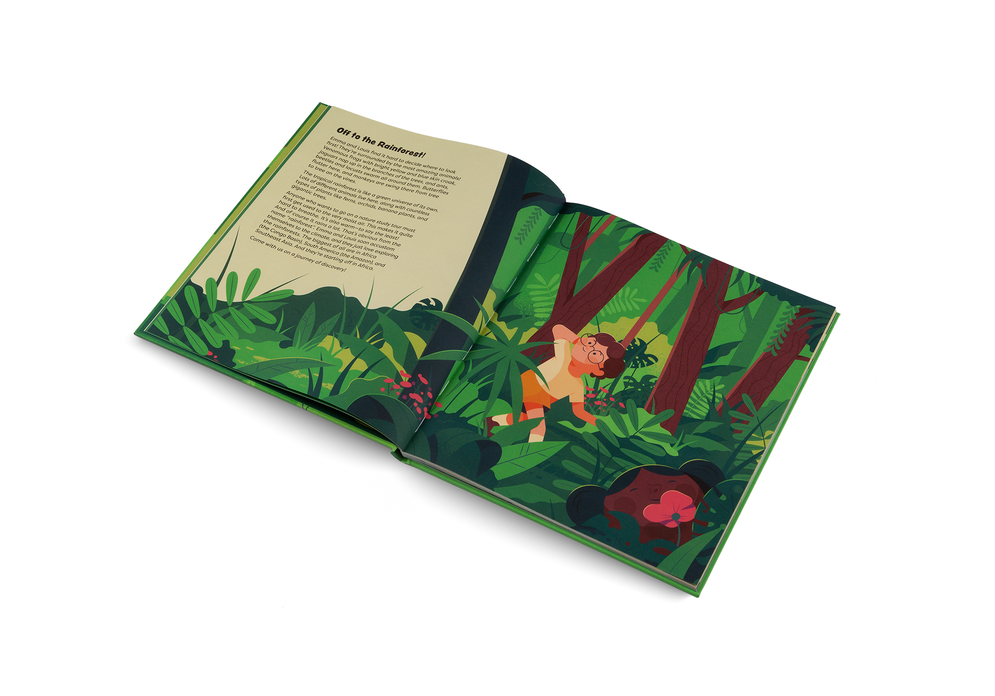 Off to the rainforest with Explore the Rainforest by Little Gestalten