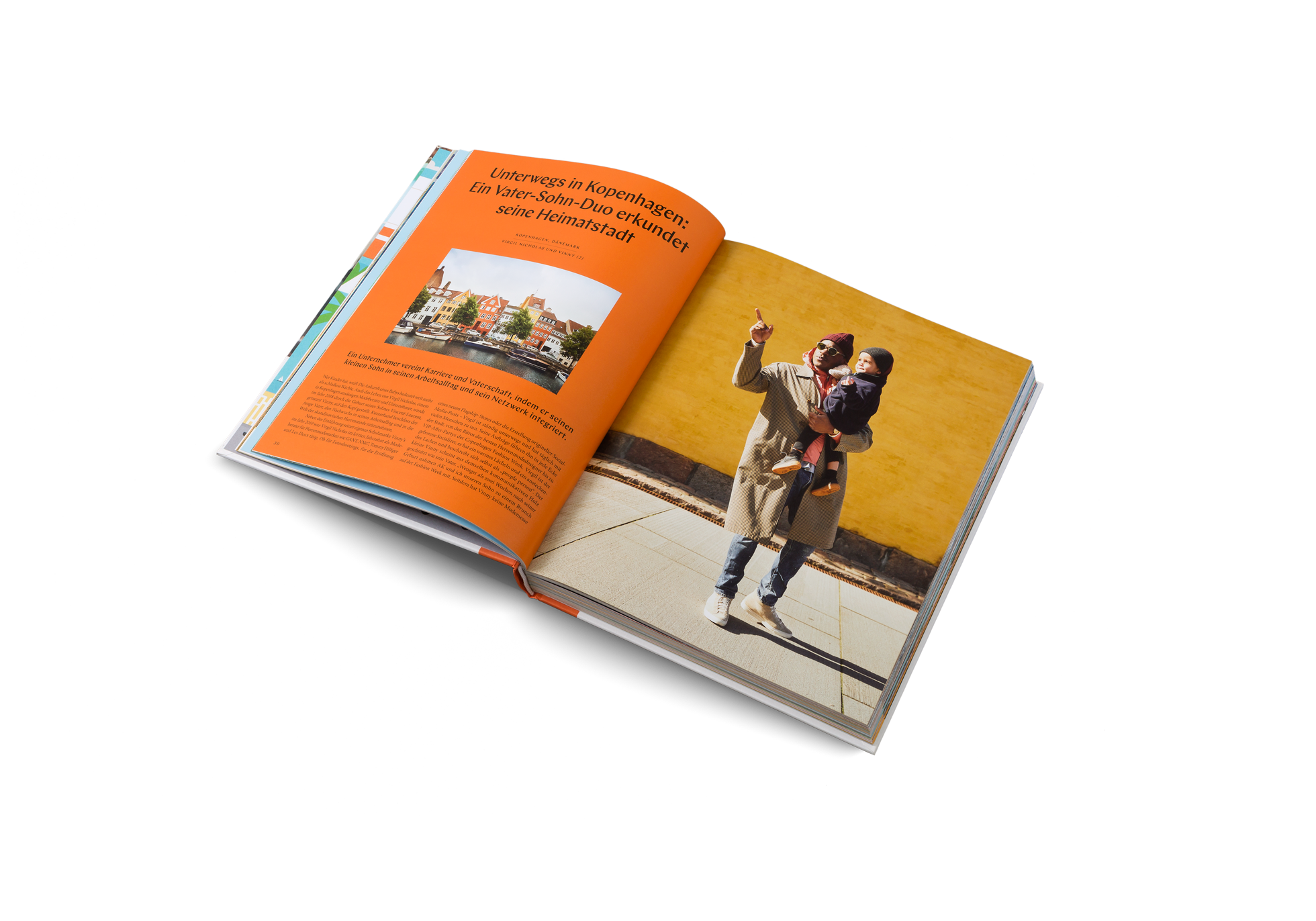 Unterwegs in Kopenhagen: Ein Vater-Sohn-Duo erkundet seine Heimatstadt in Familienabenteuer von gestalten