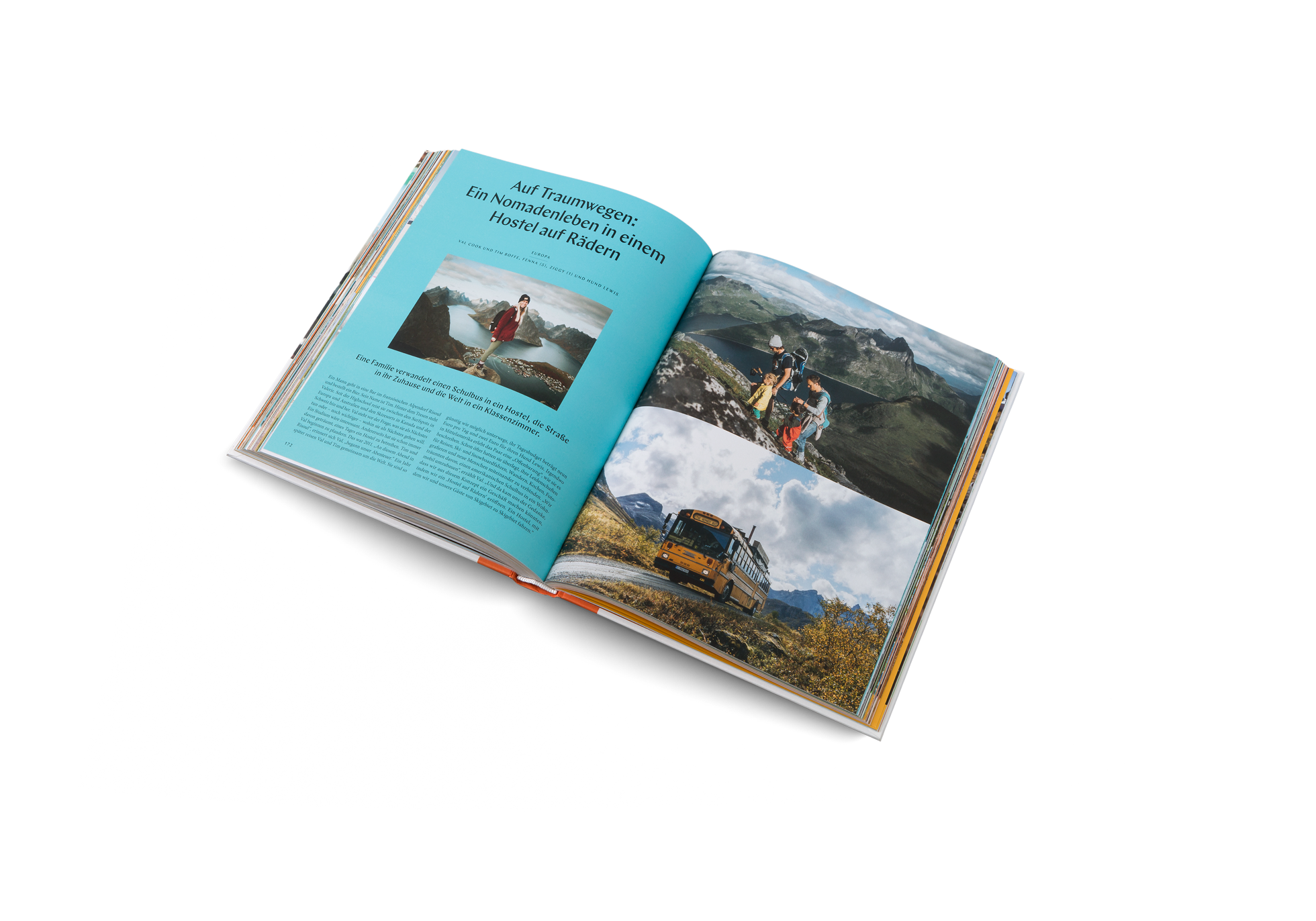 Auf Traumwegen: Ein Nomadenleben in einem Hostel auf Rädern in Familienabenteuer von gestalten