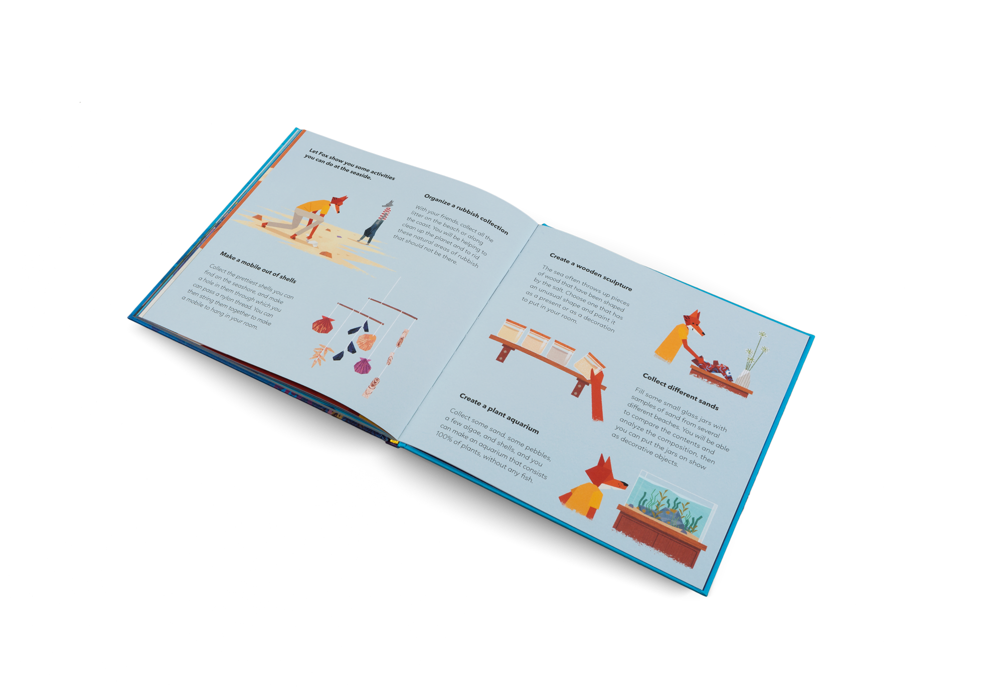 Let Fox show you some activities you can do at the seaside in Fox and the Deep Sea