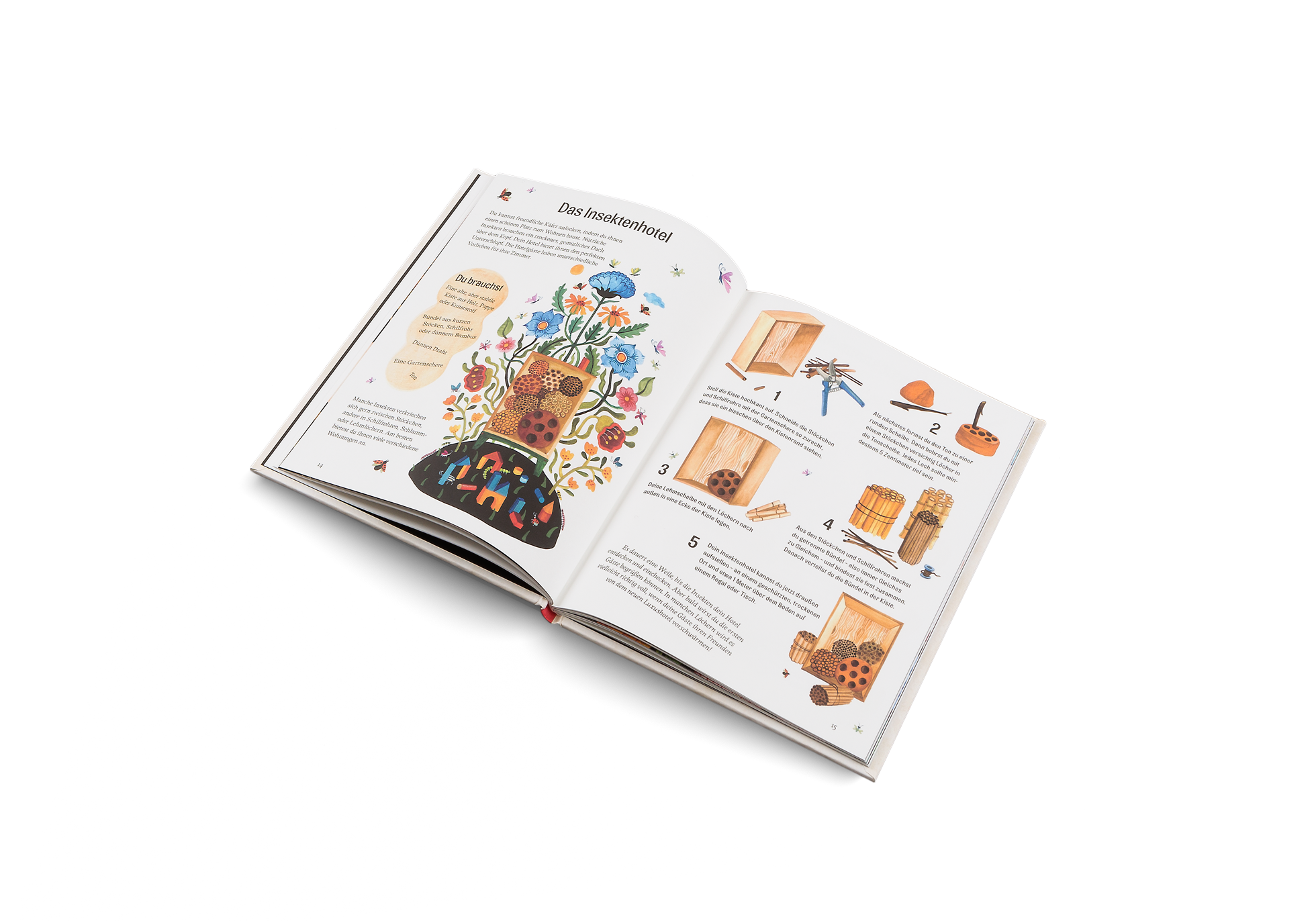 Ein Insektenhotel macht deinen Garten gesund