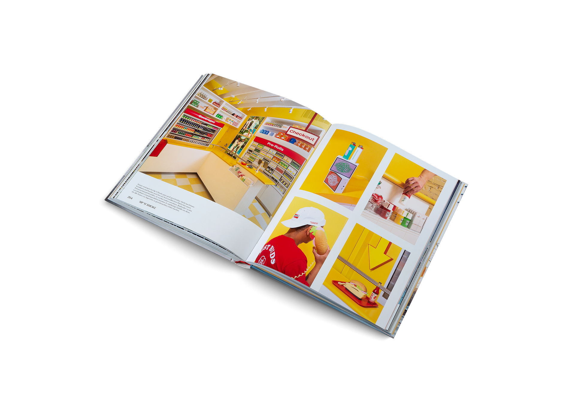 Wie Superette Annex, der zweite Store der kanadischen Marke Superette, macht auch die Niederlassung im Viertel Bellwoods den Cannabiskauf zum hyperlokalen Erlebnis. Eigens für das entspannte Picknick im benachbarten Trinity Bellwoods Park verkauft Sip ‘n’ Smoke vorgerollte Joints und mit Cannabis versetzte Getränke. Entdeckt mehr über diesen Laden im Buch Gute Geschäfte von gestalten.