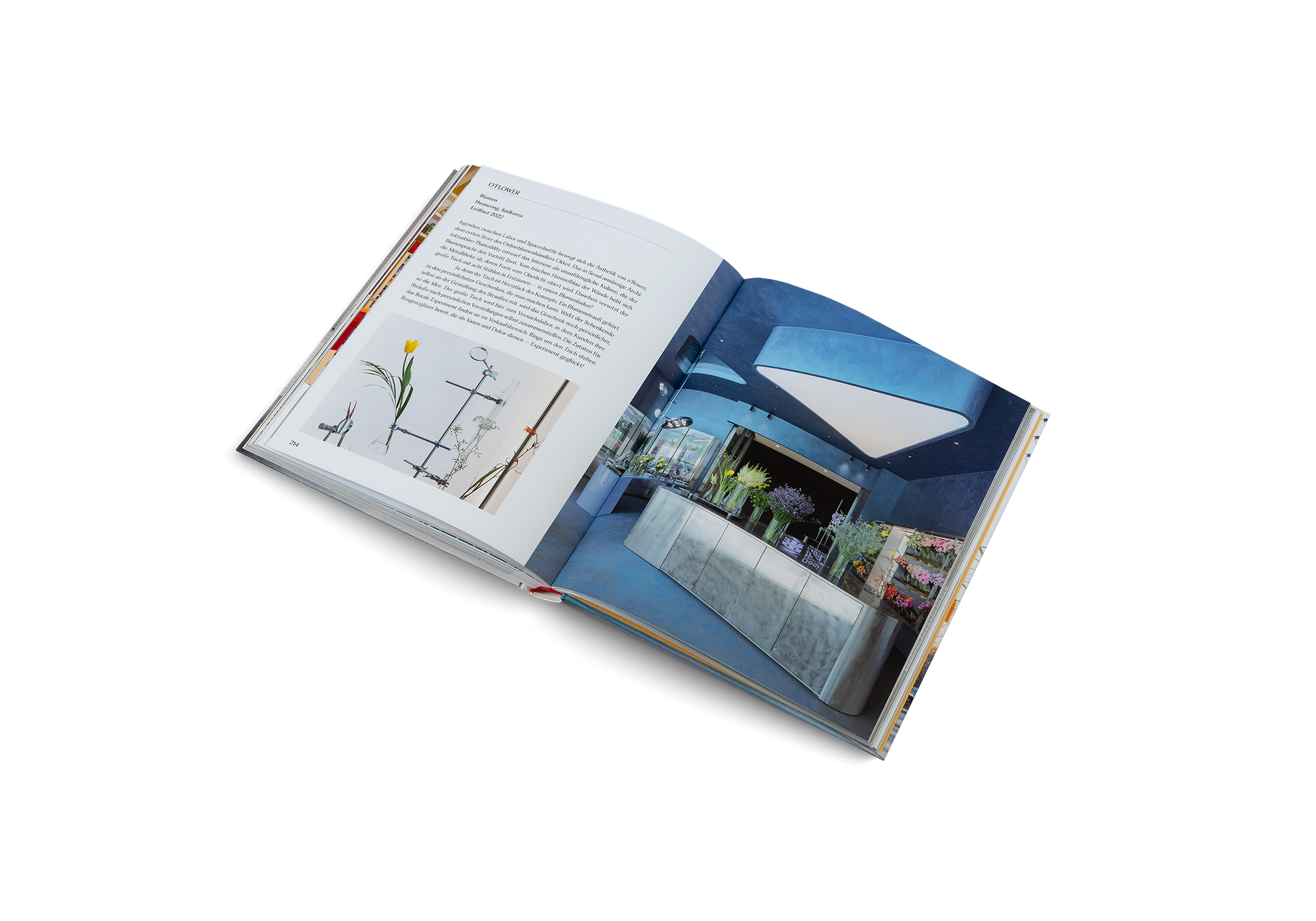 Ein Blumenstrauß gehört zu den persönlichsten Geschenken, die man machen kann. Wirkt der Schenkende selbst an der Gestaltung des Straußes mit, wird das Geschenk noch persönlicher, so die Idee. Der große Tisch von O’Flower wird hier zum Versuchslabor, in dem Kunden ihre Sträuße nach persönlichen Vorstellungen selbst zusammenstellen. O’Flower macht auch gute Geschäfte.