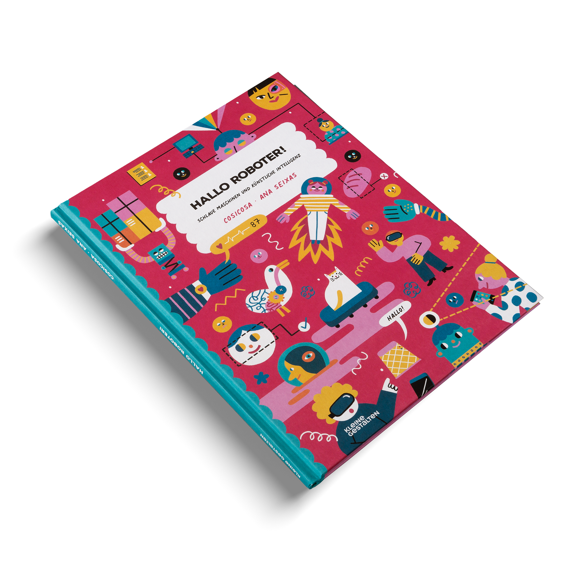 Hallo Roboter! ist ein Kinderbuch von COSICOSA und Ana Seixas