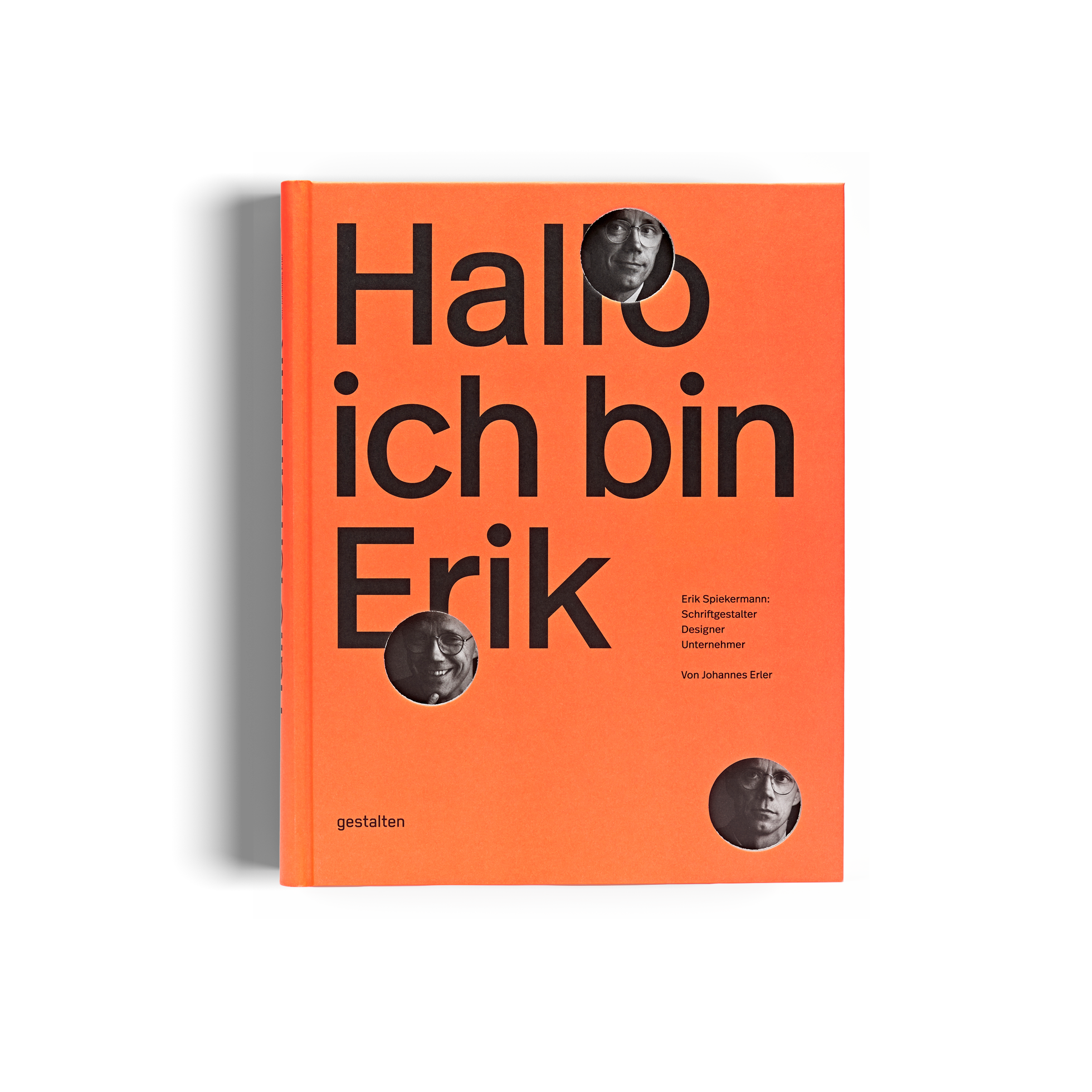 Hallo ich bin Erik Spiekermann Typographie Design gestalten buch