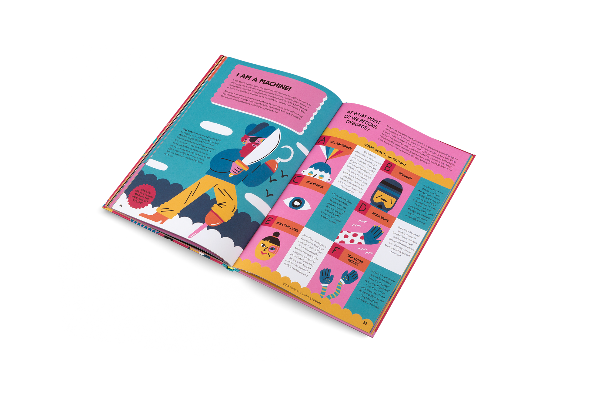 Lately, there has been a lot of investigation in smart prosthesis and implant development— technology capable of executing human bodily functions, resolving health issues, or improving our capacities. These prosthesis allow people that lost a body part like a leg or an arm, or that suffer other kind of issues, like diabetes, to replicate their previous activity. Read more about this in Hello, Robot! a book by Little Gestalten.