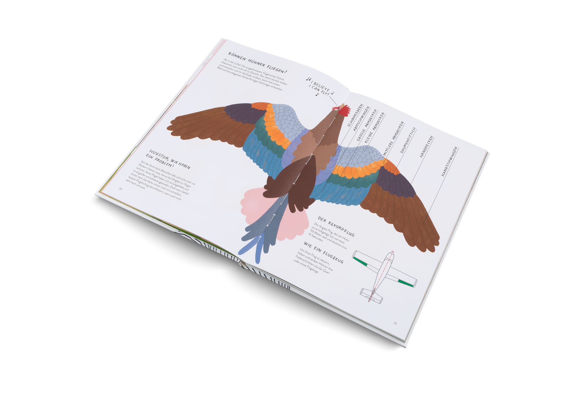 Können Hühner fliegen in Ich wollt', ich wär' ein Huhn von Kleine Gestalten