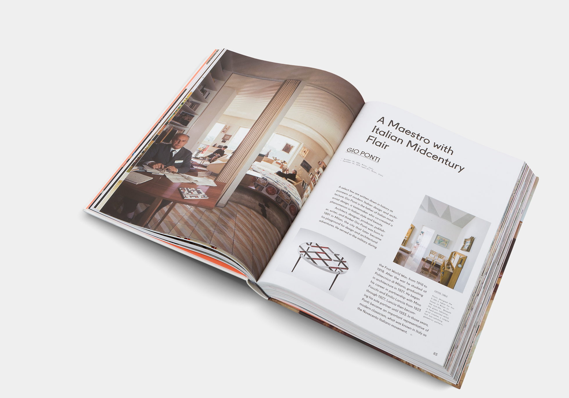 Gio Ponti a Maestro with Italian Midcentury Flair in Inside Utopia