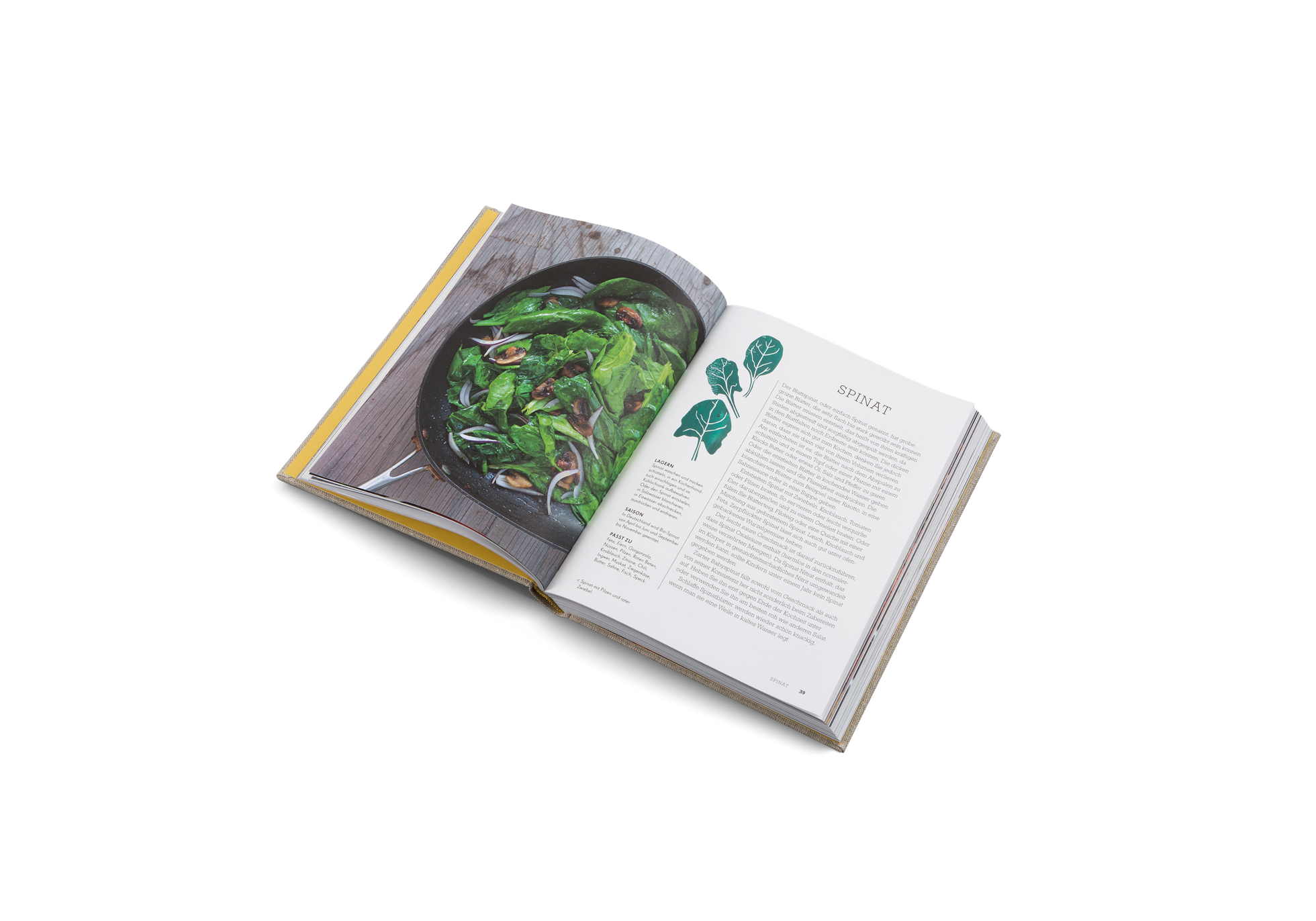 Vegetarische Rezepte mit Spinat in Junges Gemüse