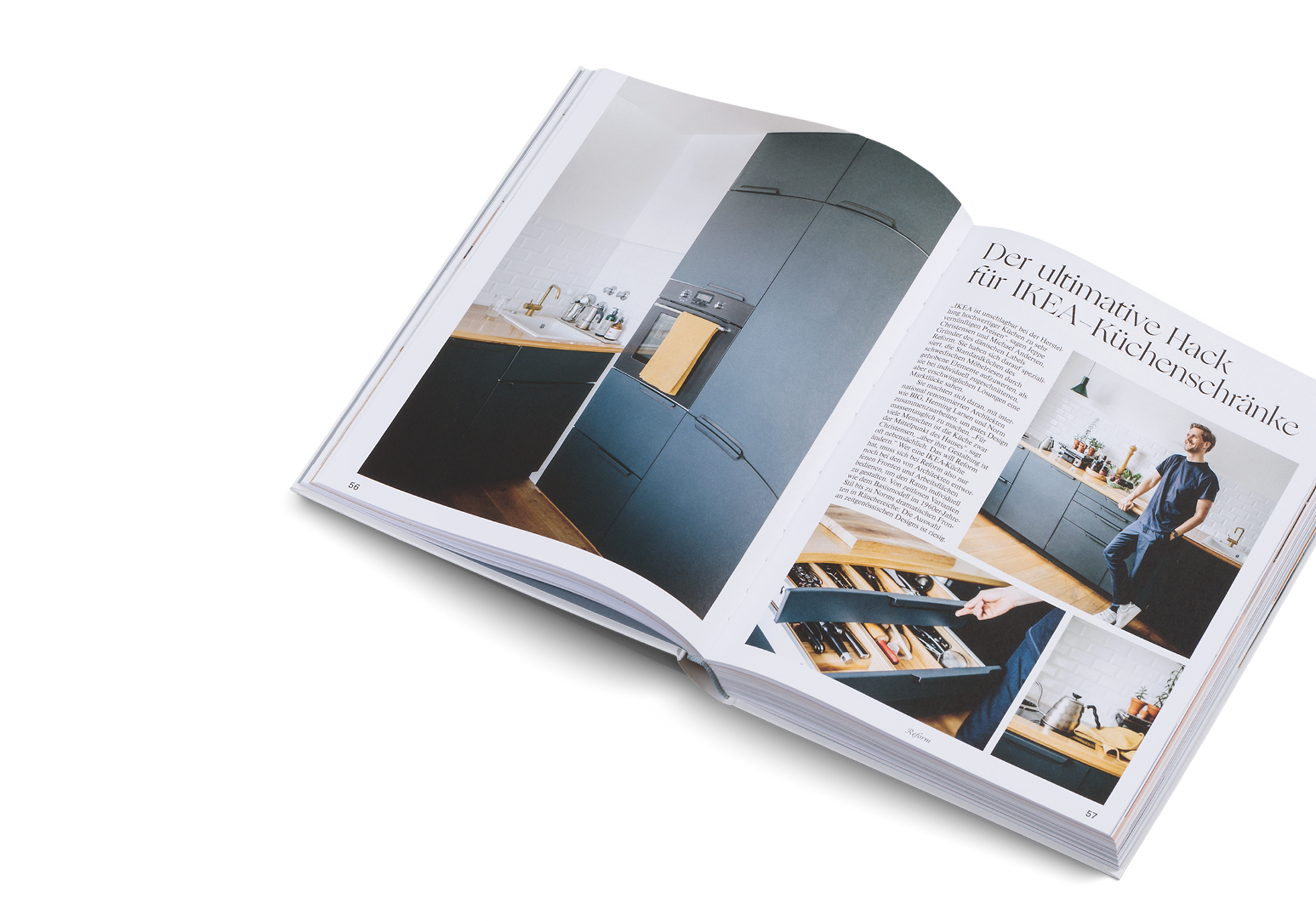 IKEA-Küchenschränke in modernen Küchen