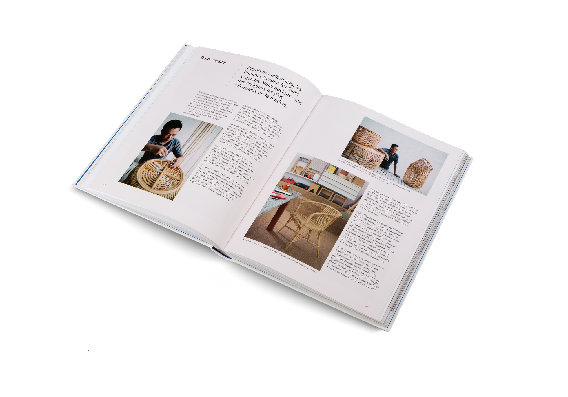 Bonacina est une marque italienne spécialisée dans le rotin depuis 1889. Dans les années 1950, Vittorio, le fils du fondateur, s’est intéressé au courant moderniste du design et a collaboré avec plusieurs designers italiens, comme Agnoli Tito et Franco Albini, à la création de pièces devenues iconiques, désormais exposées dans le monde entier. Cette entreprise familiale est aujourd’hui aux mains de la quatrième génération Bonacina.