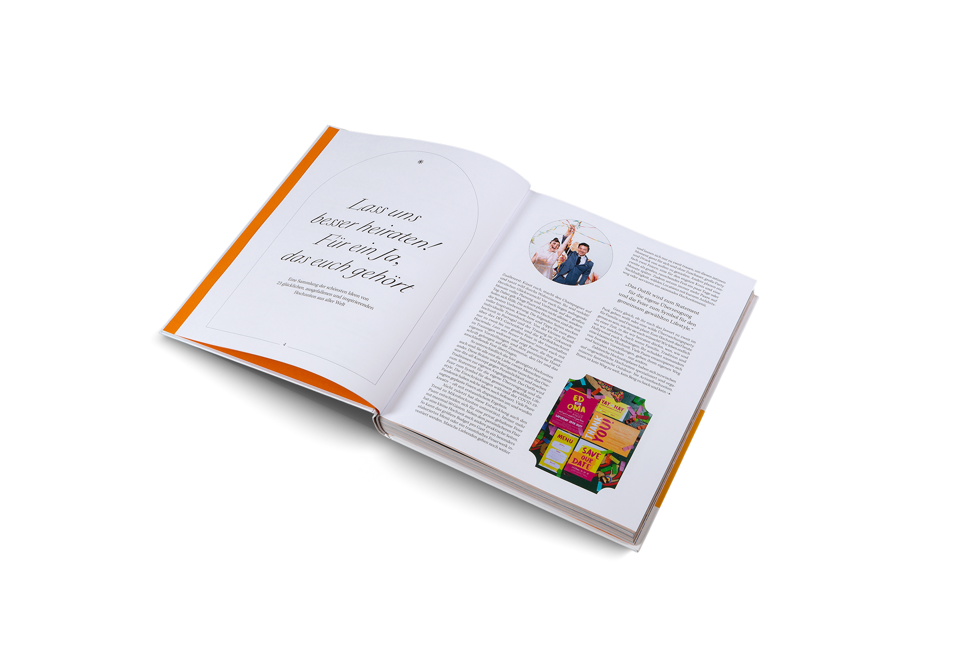 Dieses Buch ist eine Sammlung der schönsten Ideen von 23 glücklichen, ausgefallenen und inspirierenden Hochzeiten aus aller Welt