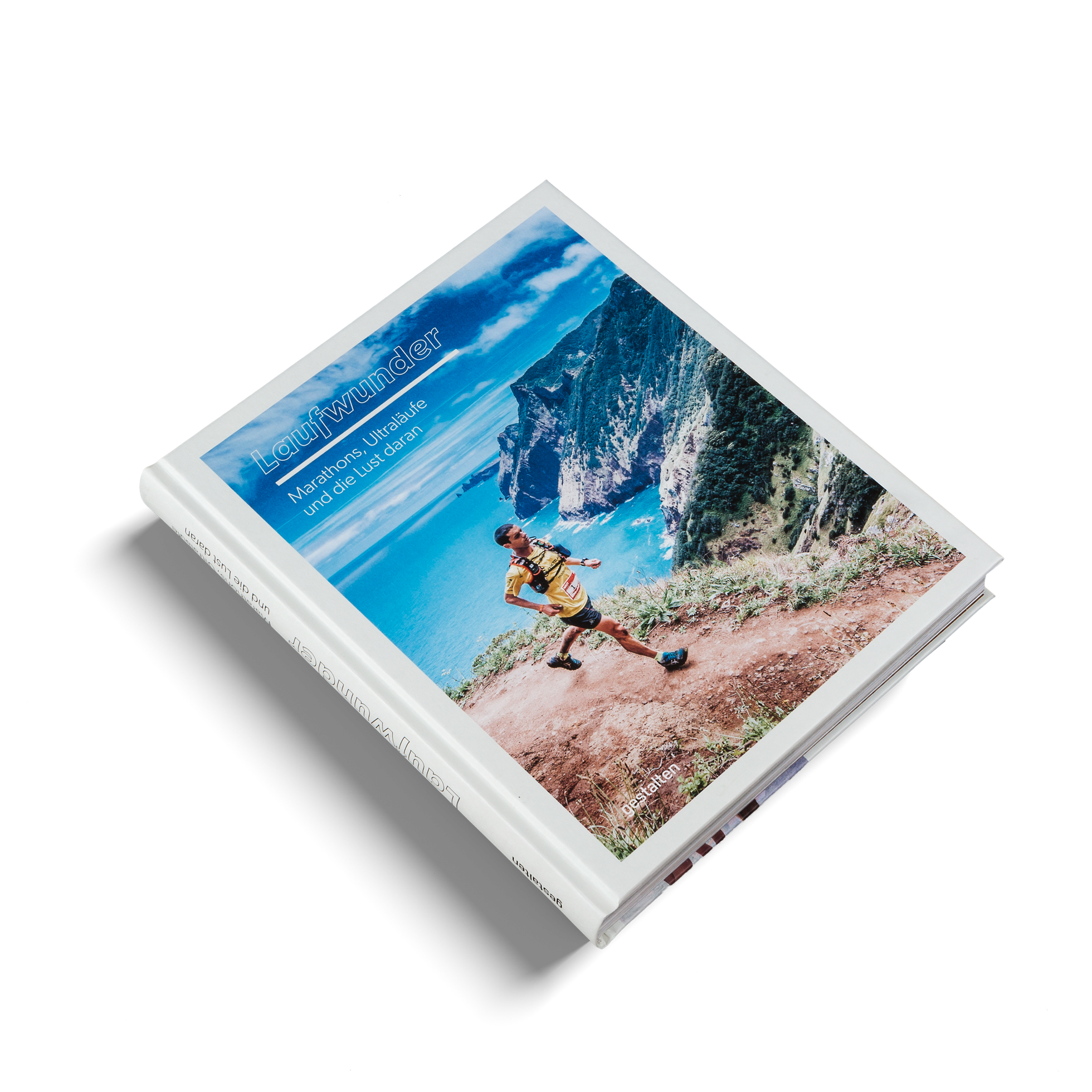 Laufwunder, ein Buch über Marathons und Ultraläufe von Nick Butter und gestalten