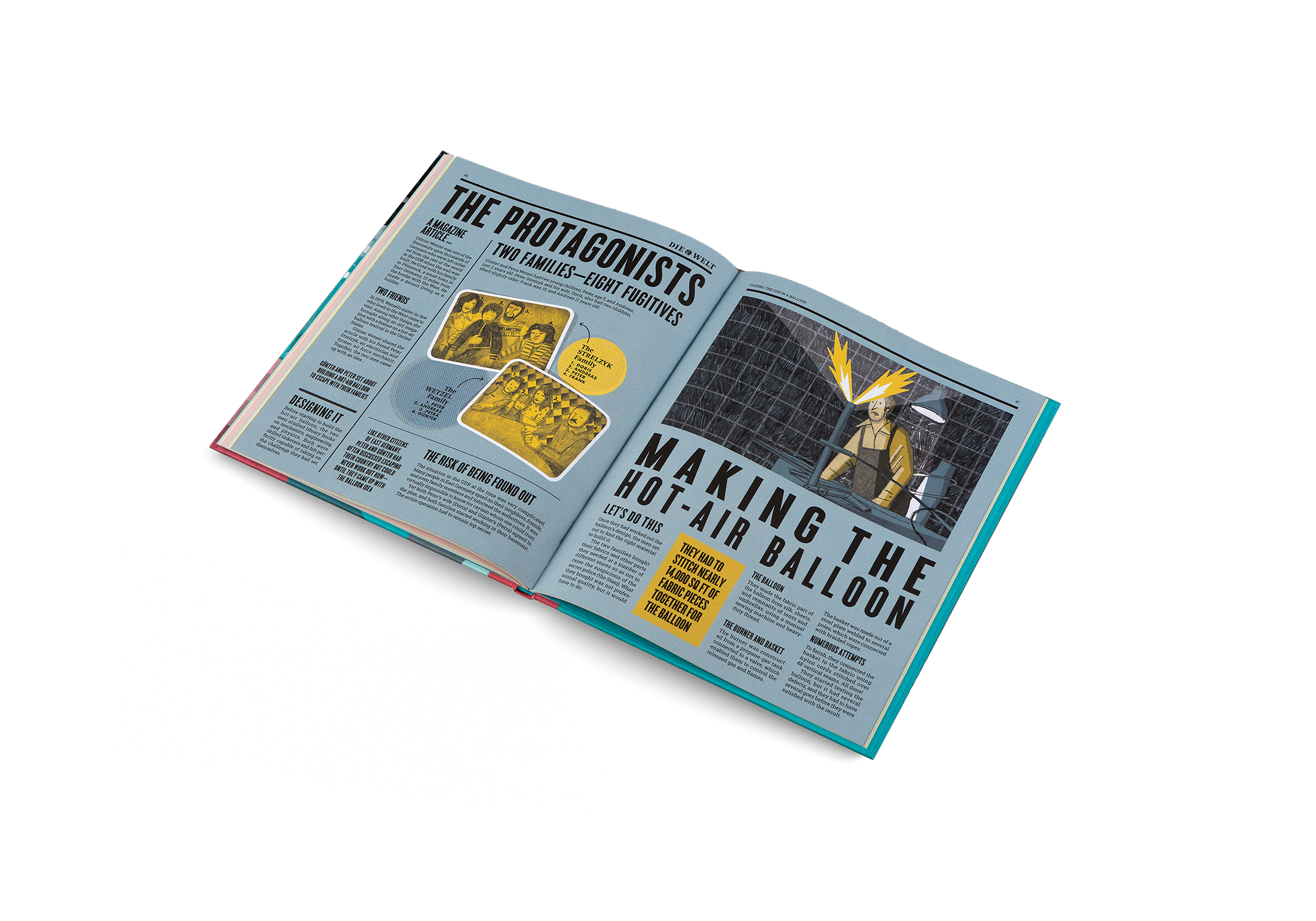 Günter Wetzel was one of the thousands upon thousands of  Germans who were left isolat- ed from the rest of the world  in the GDR when the wall was built. He lived with his family in Pössneck, a small town in East Germany, 12 miles from the border with the West. He made a decent living as a builder.