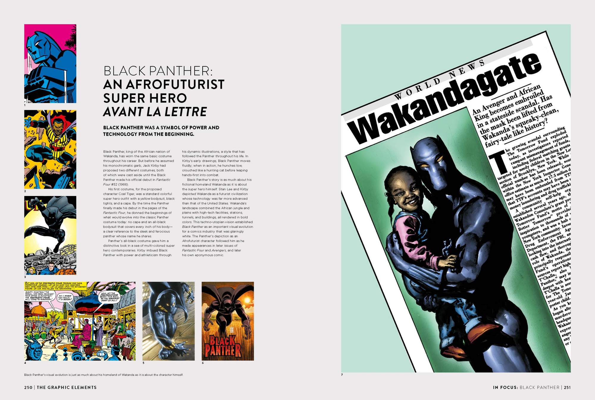 Black Panther is about Afrofuturism, find out more about it in Marvel By Design.