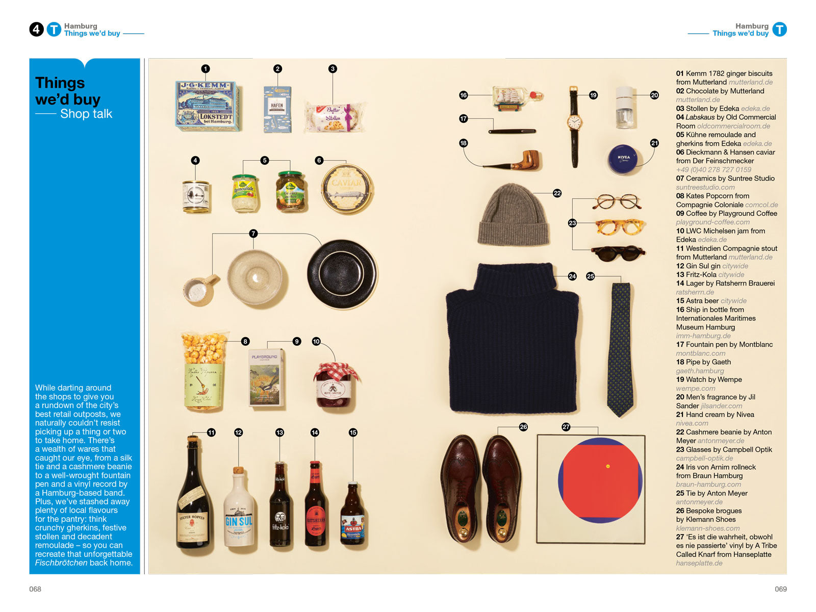Things to buy in Hamburg with The Monocle Travel Guide