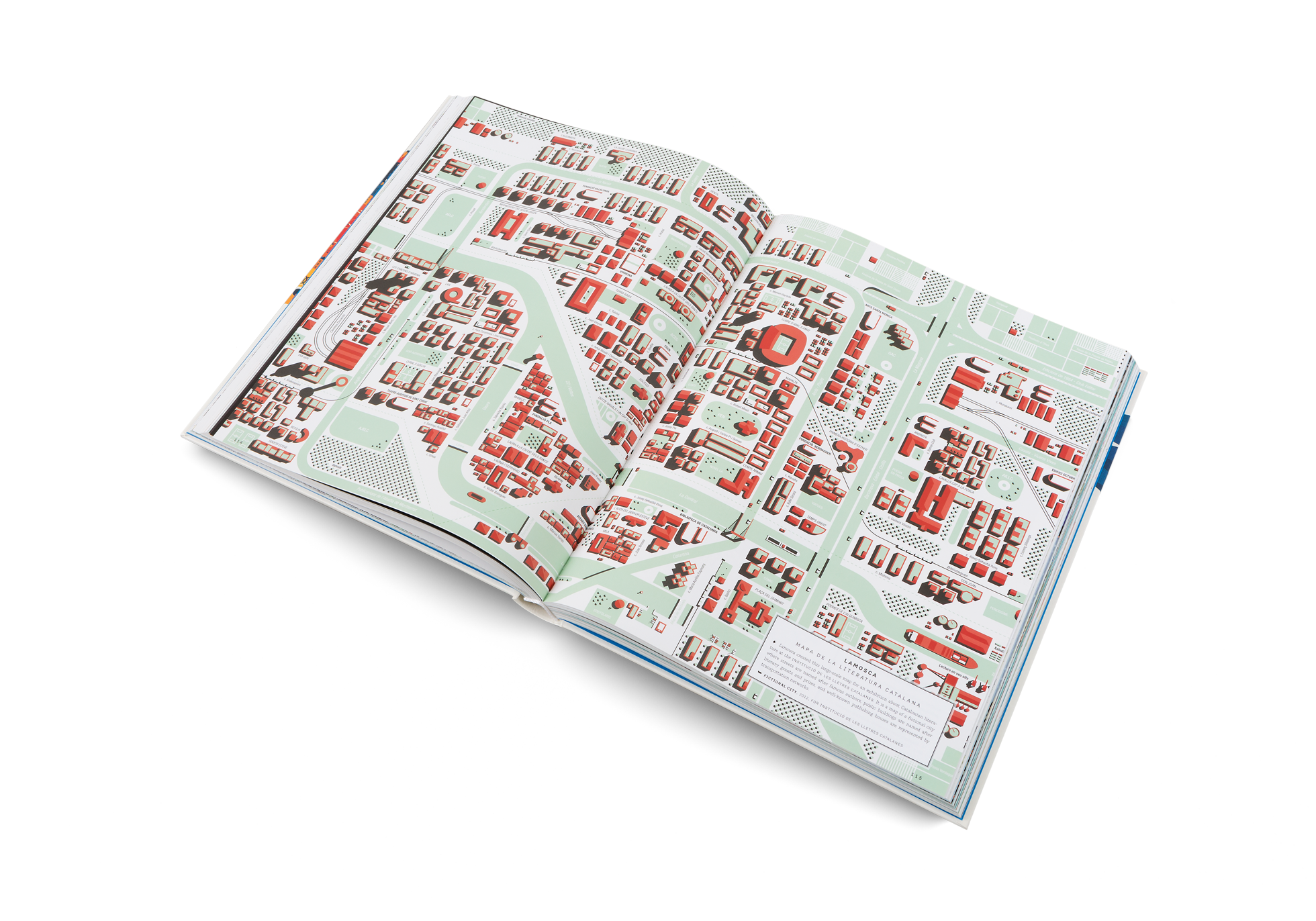 An illustrated map