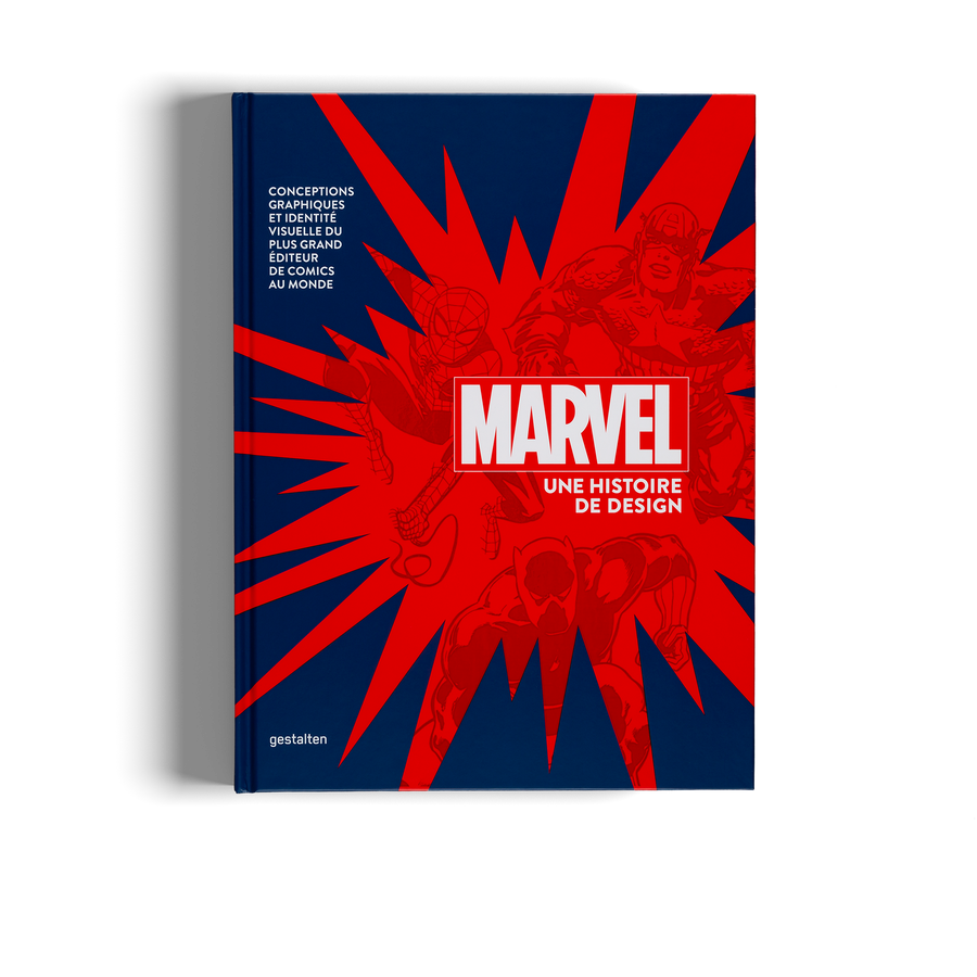 Marvel est une histoire de design. Découvrez les secrets de l'identité visuelle du plus grand éditeur de comics au monde avec gestalten.