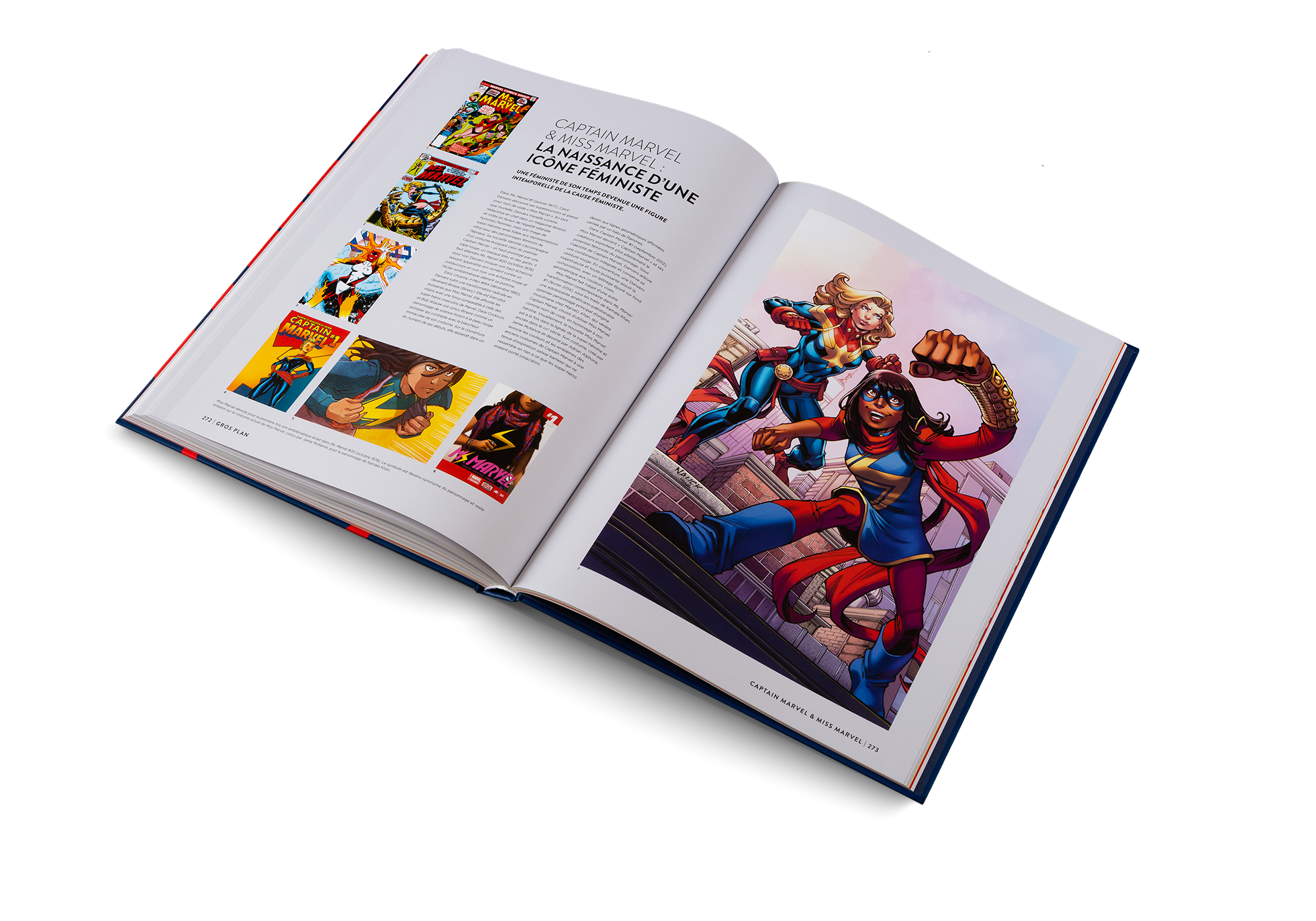 Comment Miss Marvel est-elle devenue une icône féministe ? Découvrez le dans Marvel - Une histoire de design par gestalten