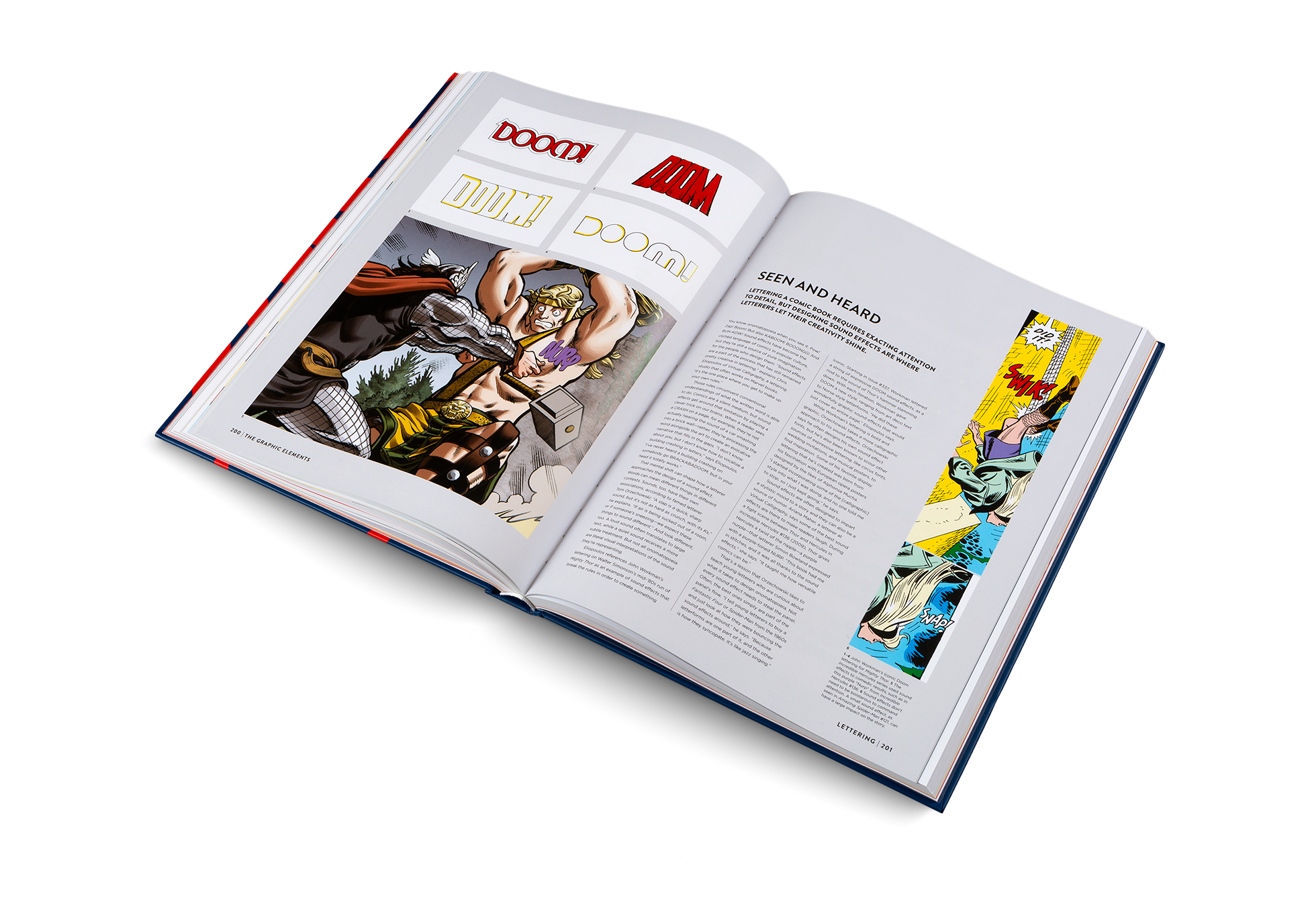 Lettering a comic book requires exacting attention to detail, but designing sound effects are where letterers let their creativity shine.