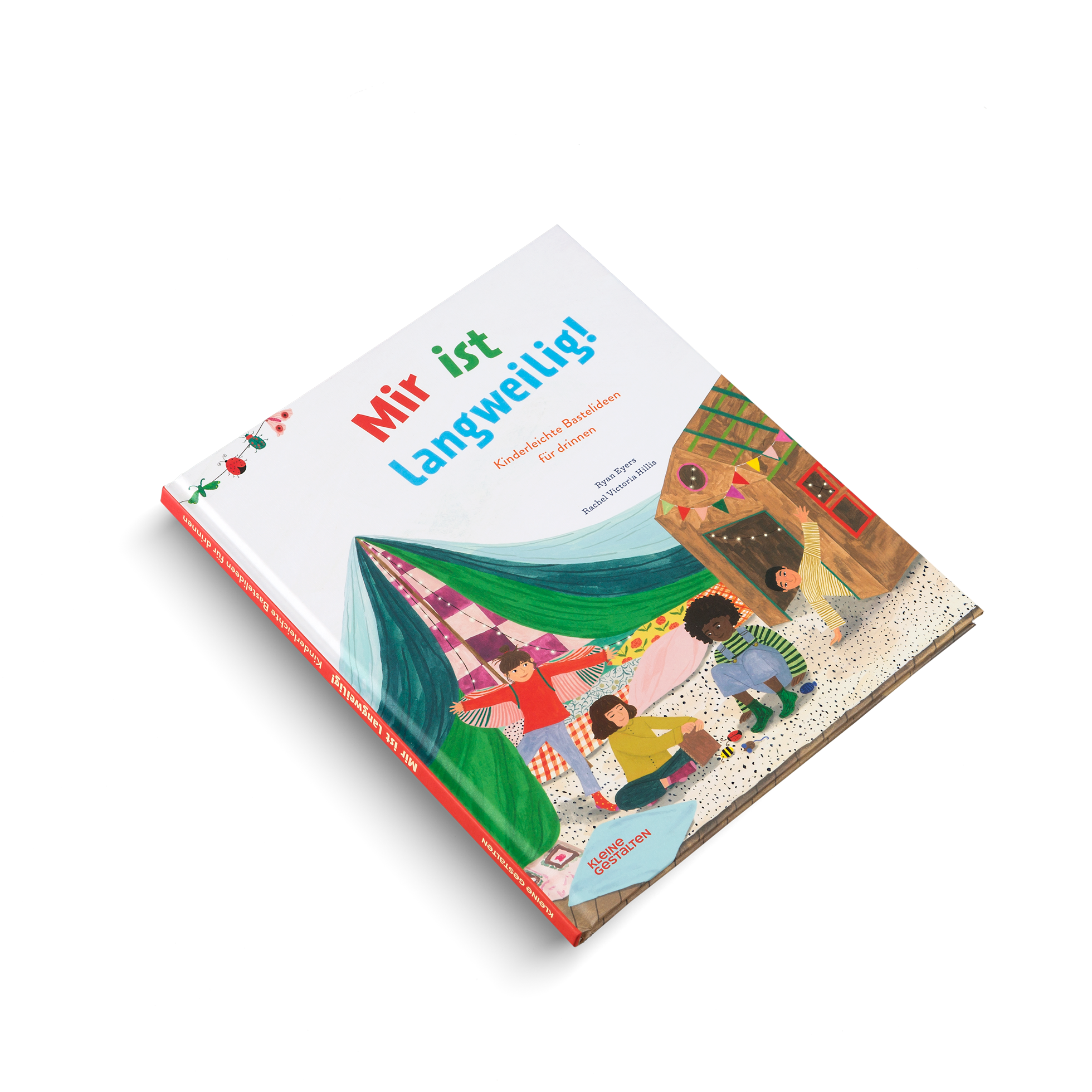 Endeckt tollen Bastelideen für Drinnen mit dem Kinderbuch Mir ist langweilig! von Kleine Gestalten