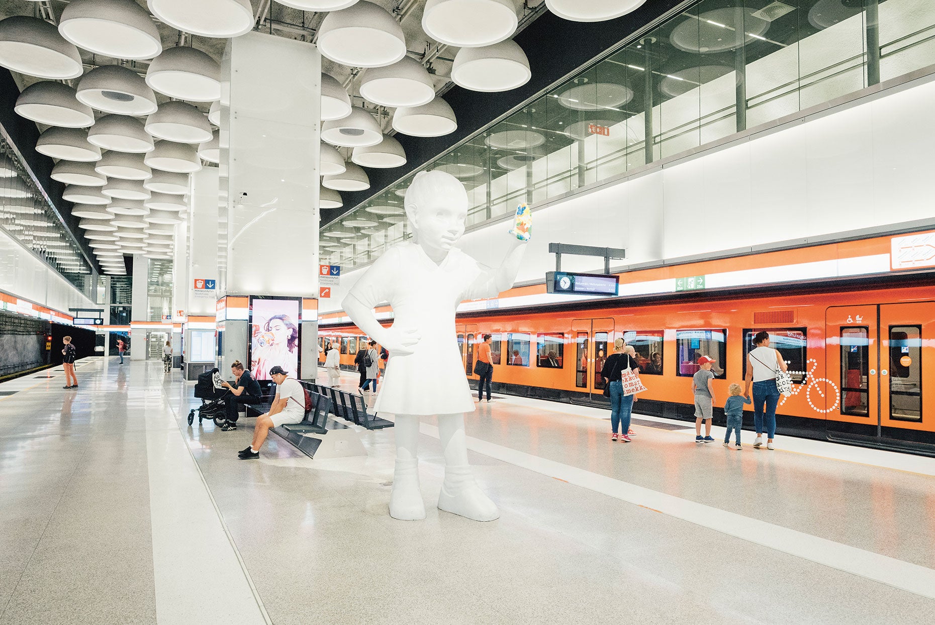 Modern subway station in The Monocle Guide to Building Better Cities