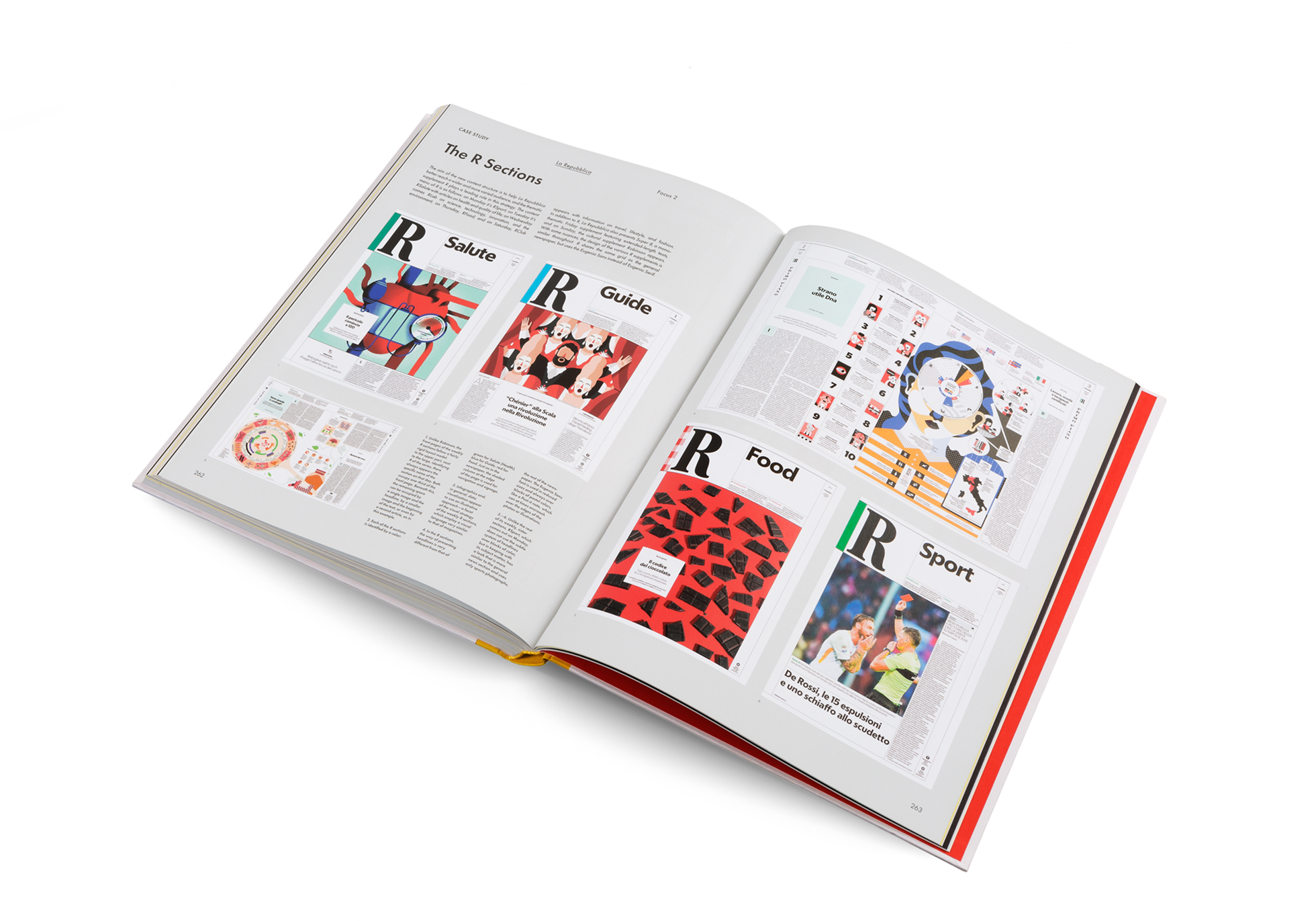 The R Sections newspaper design