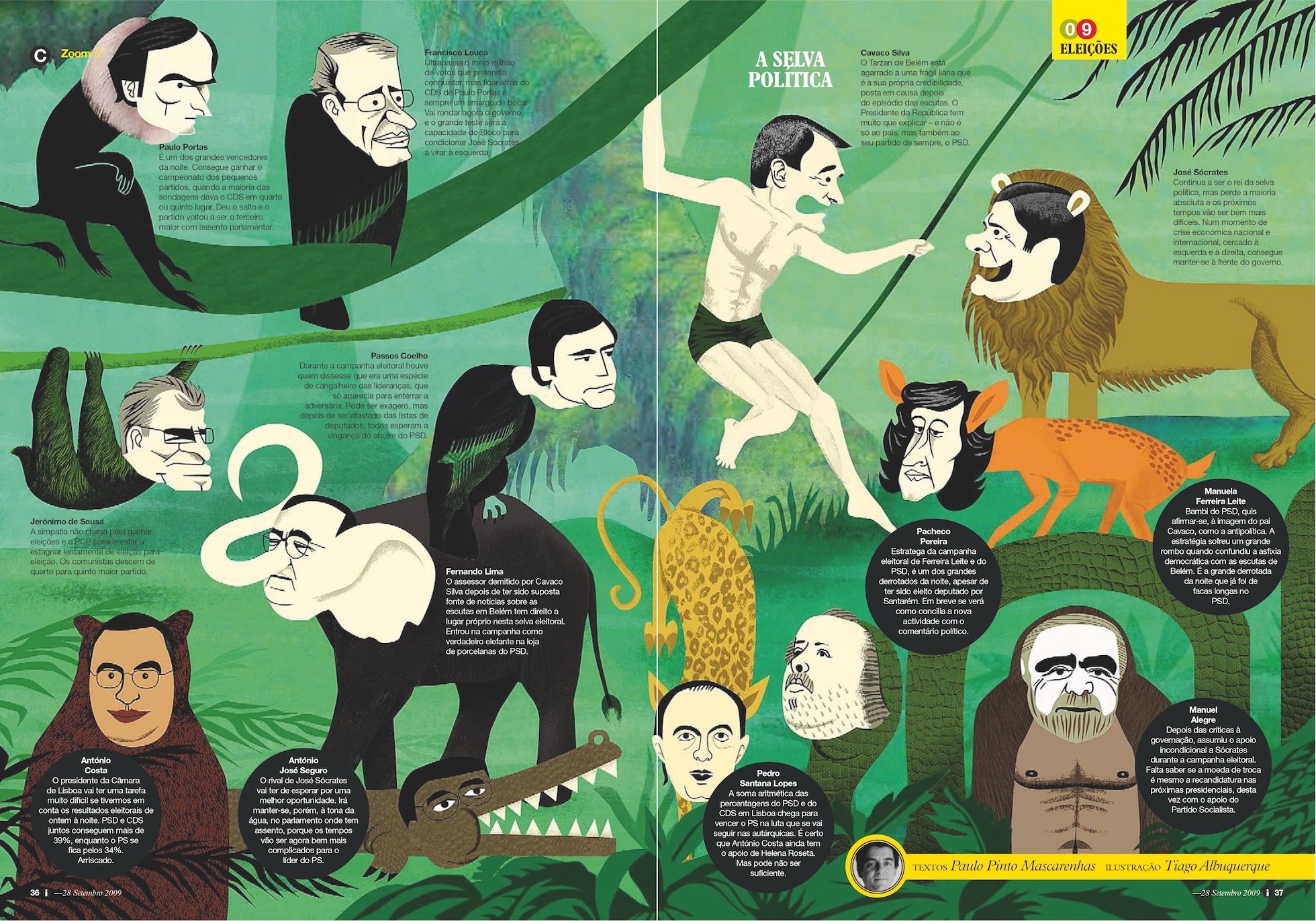 Portuguese example of Magazine design in Newspaper Design