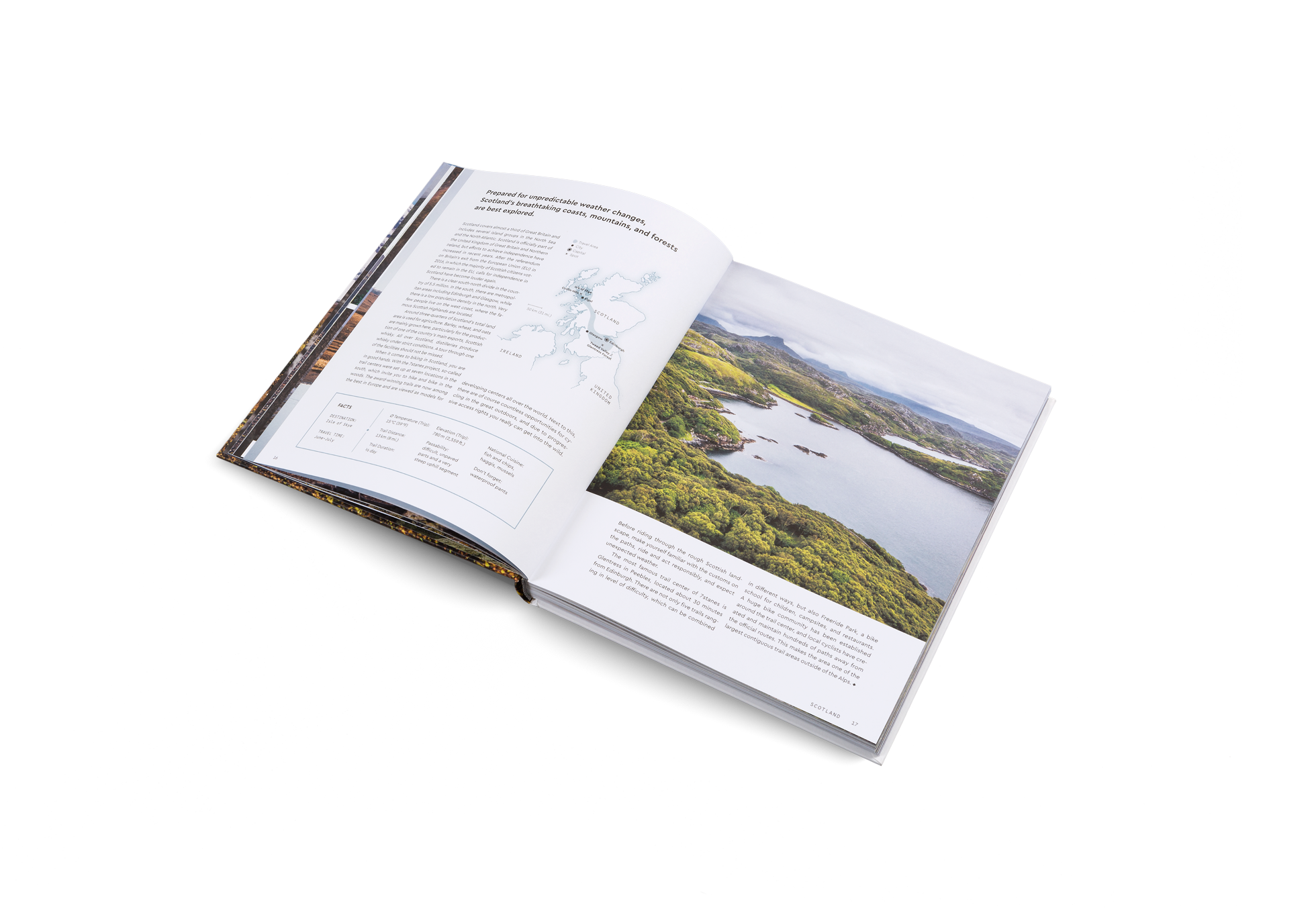 With Nordic Cycle be prepared for unpredictable weather changes and discover Scotland’s breathtaking coasts, mountains, and forests.