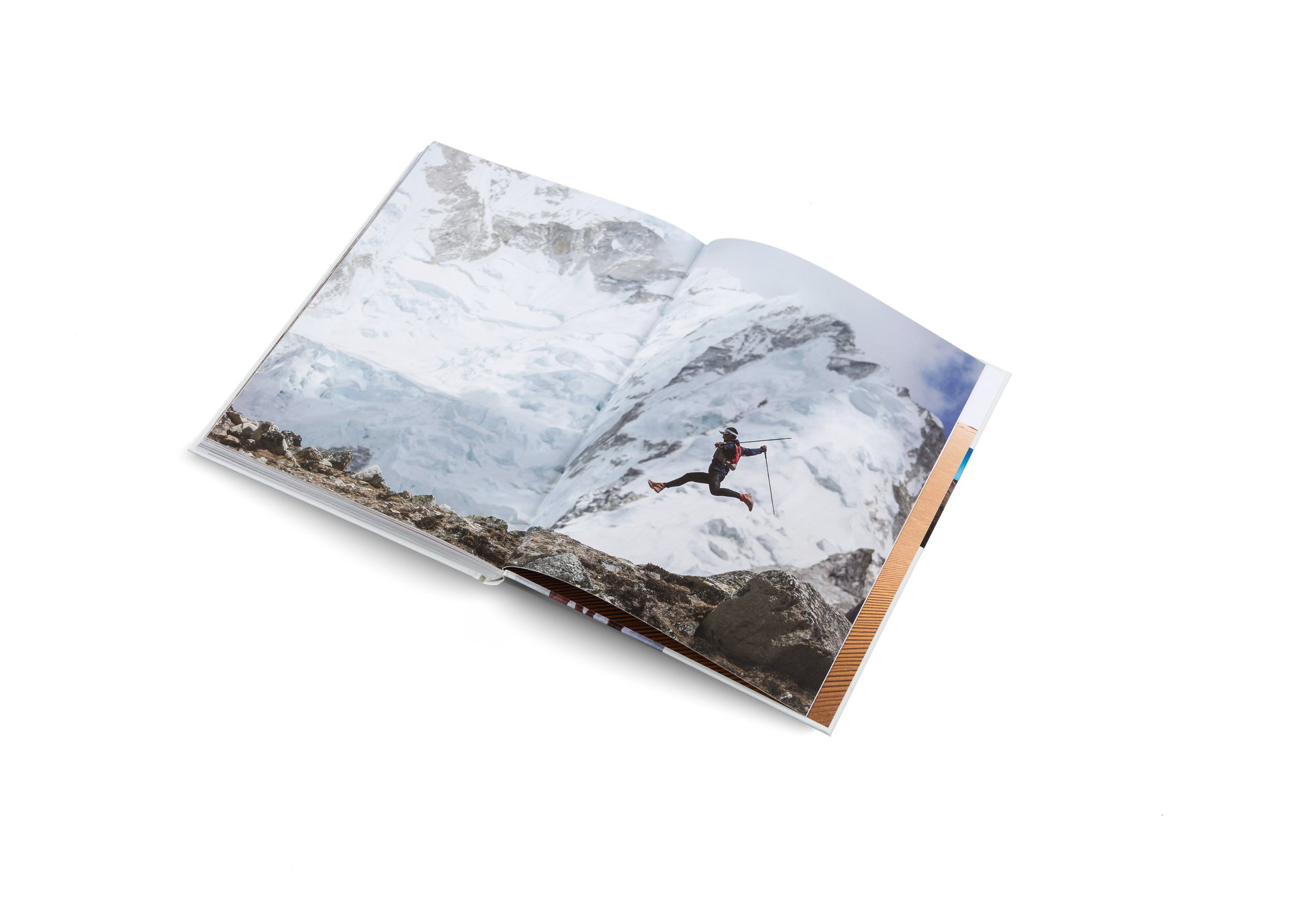 On the Run in the mountains.