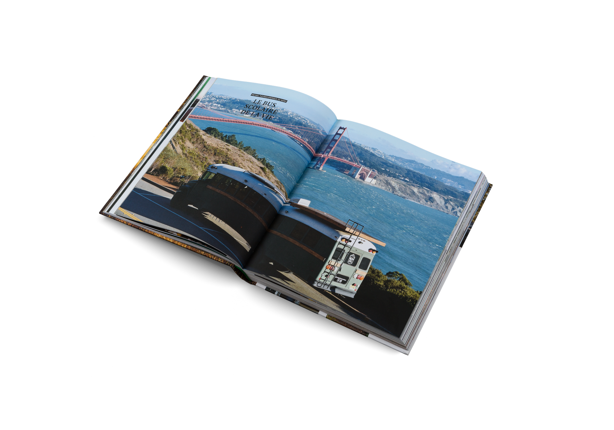 Le bus scolaire de la vie dans Prendre la Route