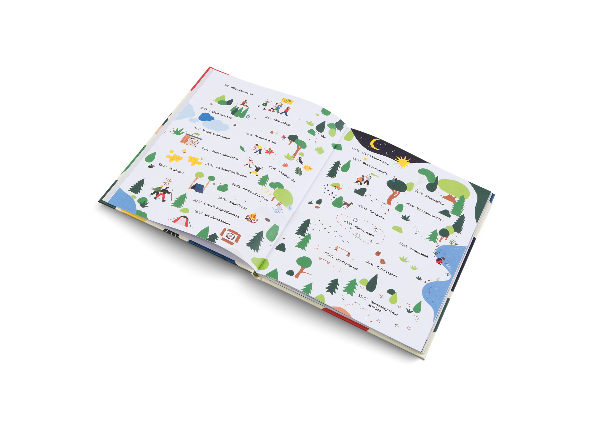 Raus an die Frische Luft hilft Kindern zu entdecken wie schön die Natur ist