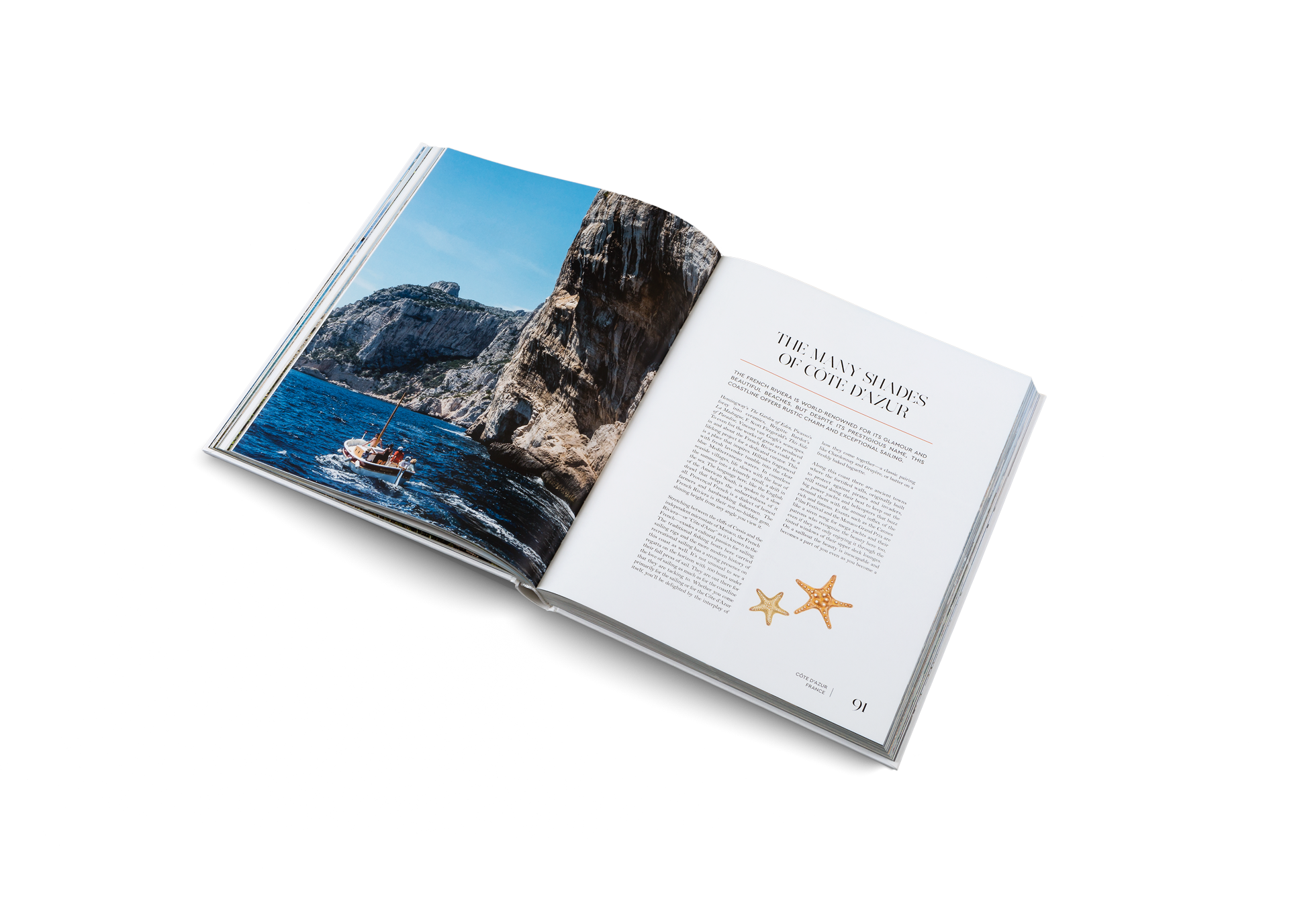 The Many Shades of Cote d'azur in Sailing the Seas