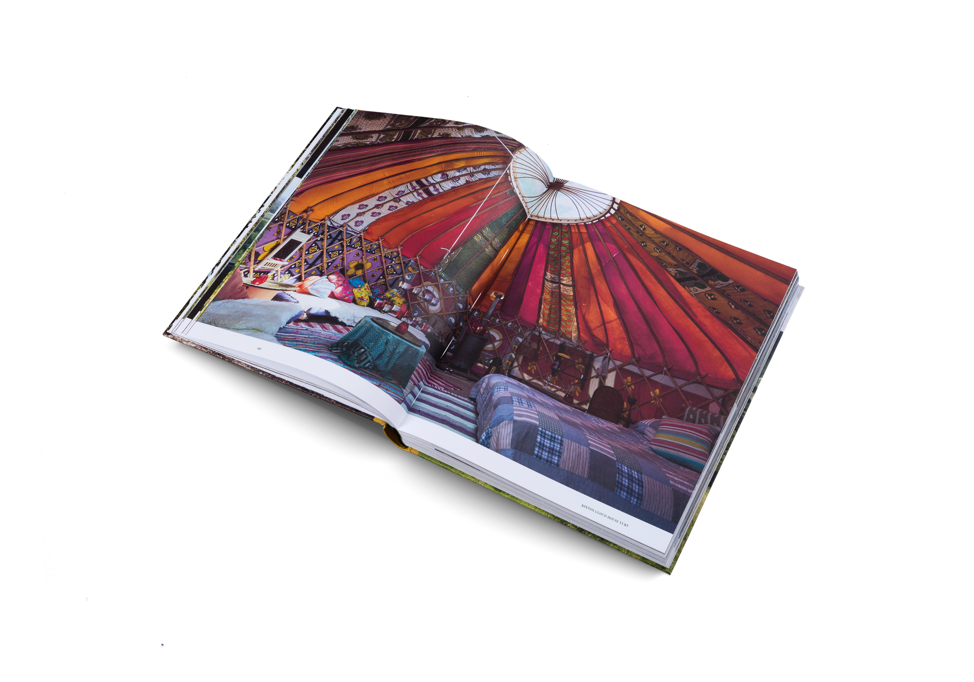 The Kinton Cloud-House yurt is a unique place to stay in Shropshire, United Kingdom. Find out more in Stay Wild by gestalten and Canopy and Stars.