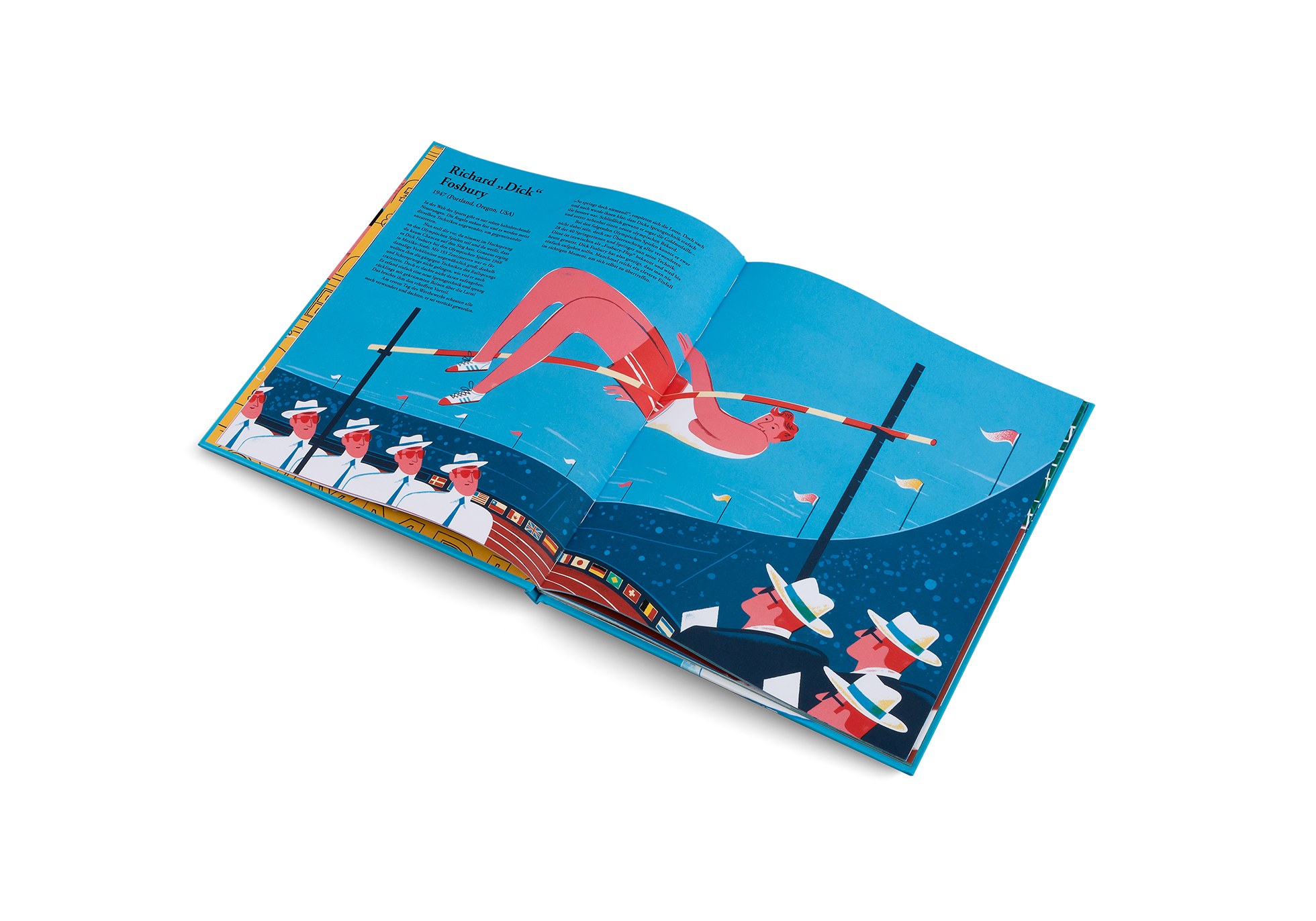 Entdeckt mehr über Richard "Dick" Dosbury in Sterne des Sports von Kleine Gestalten