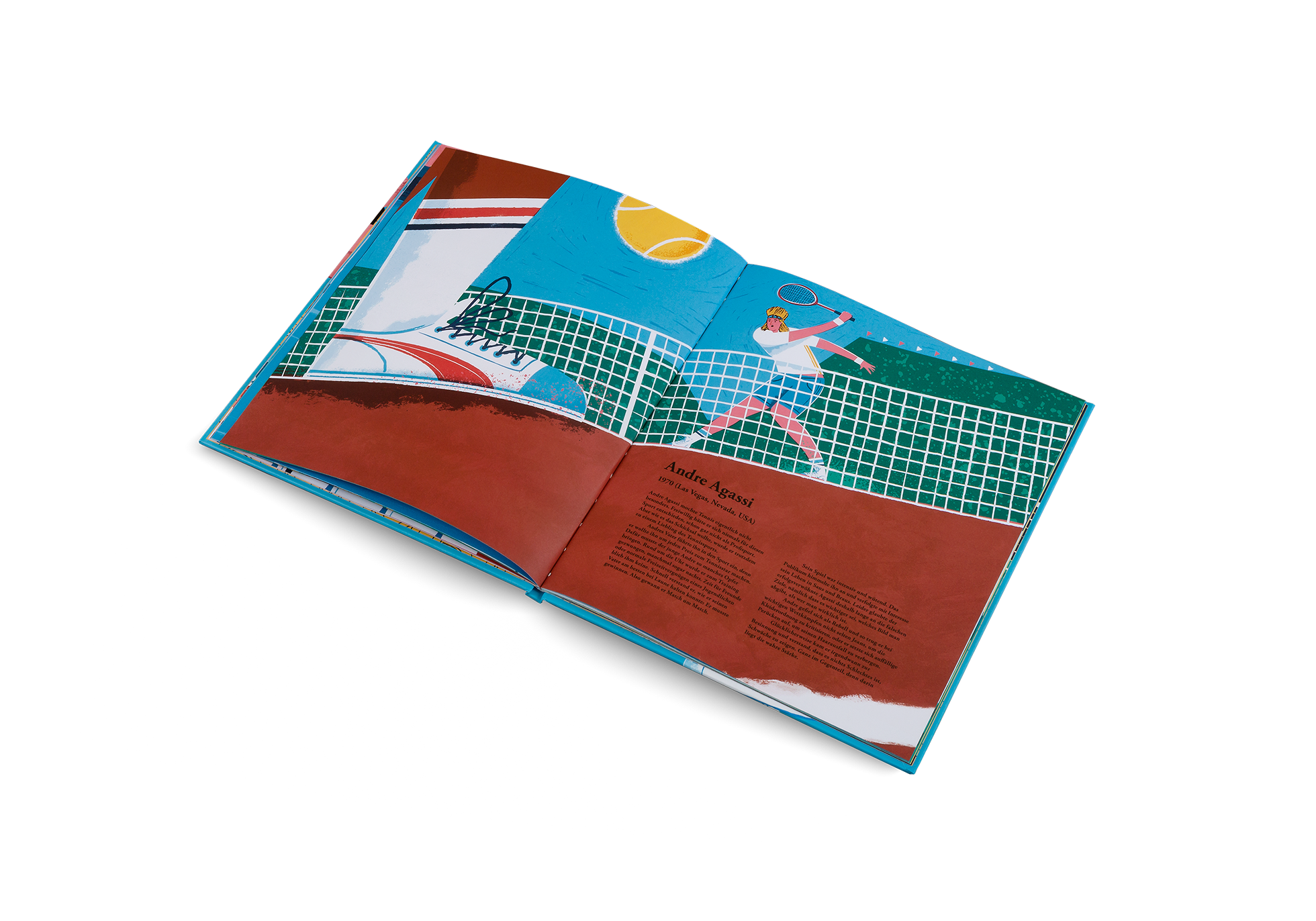 Entdeckt mehr über Andre Agassi in Sterne des Sports von Kleine Gestalten