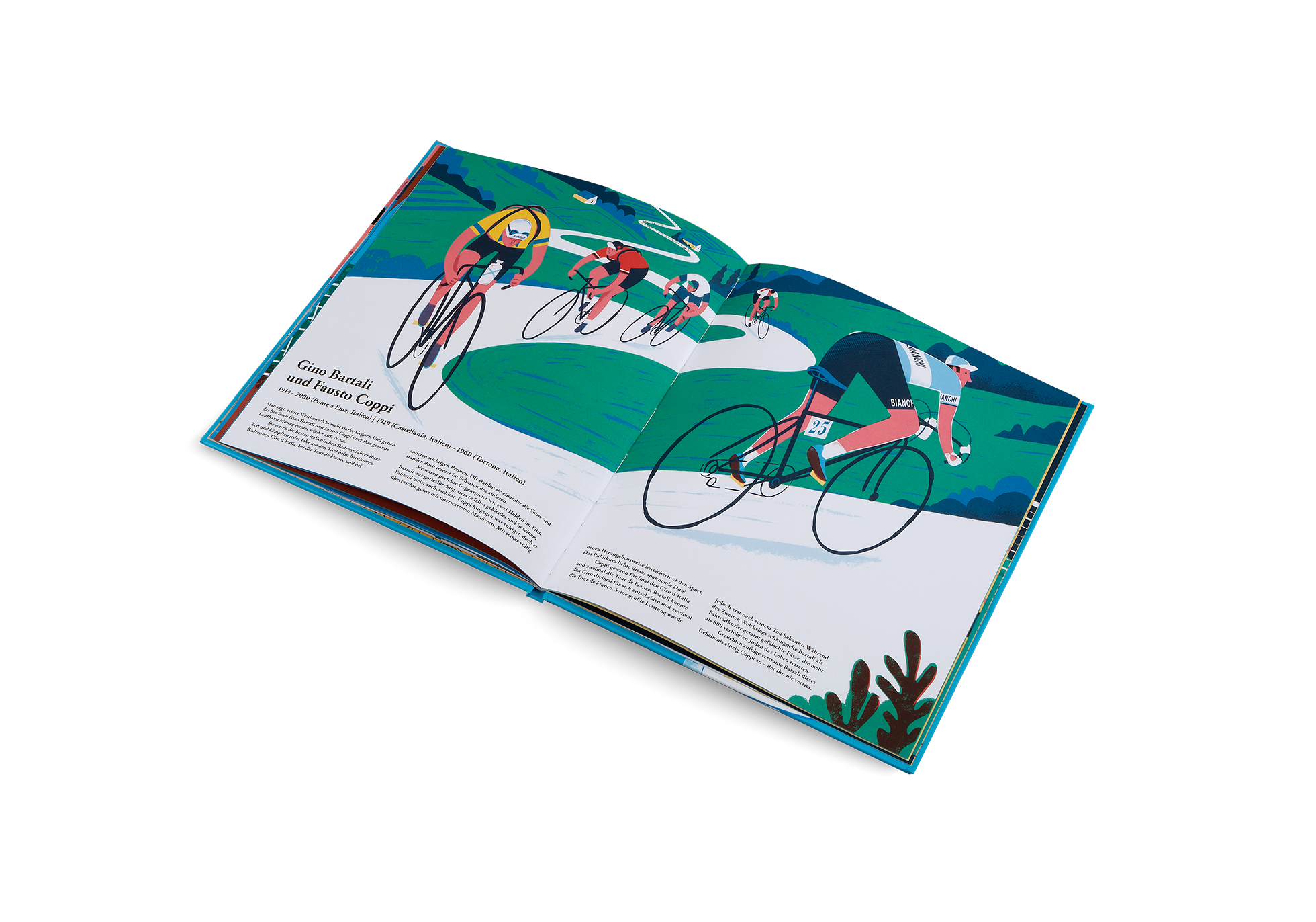 Gino Bartali und Fausto Coppi sind beide in Sterne des Sports von Kleine Gestalten