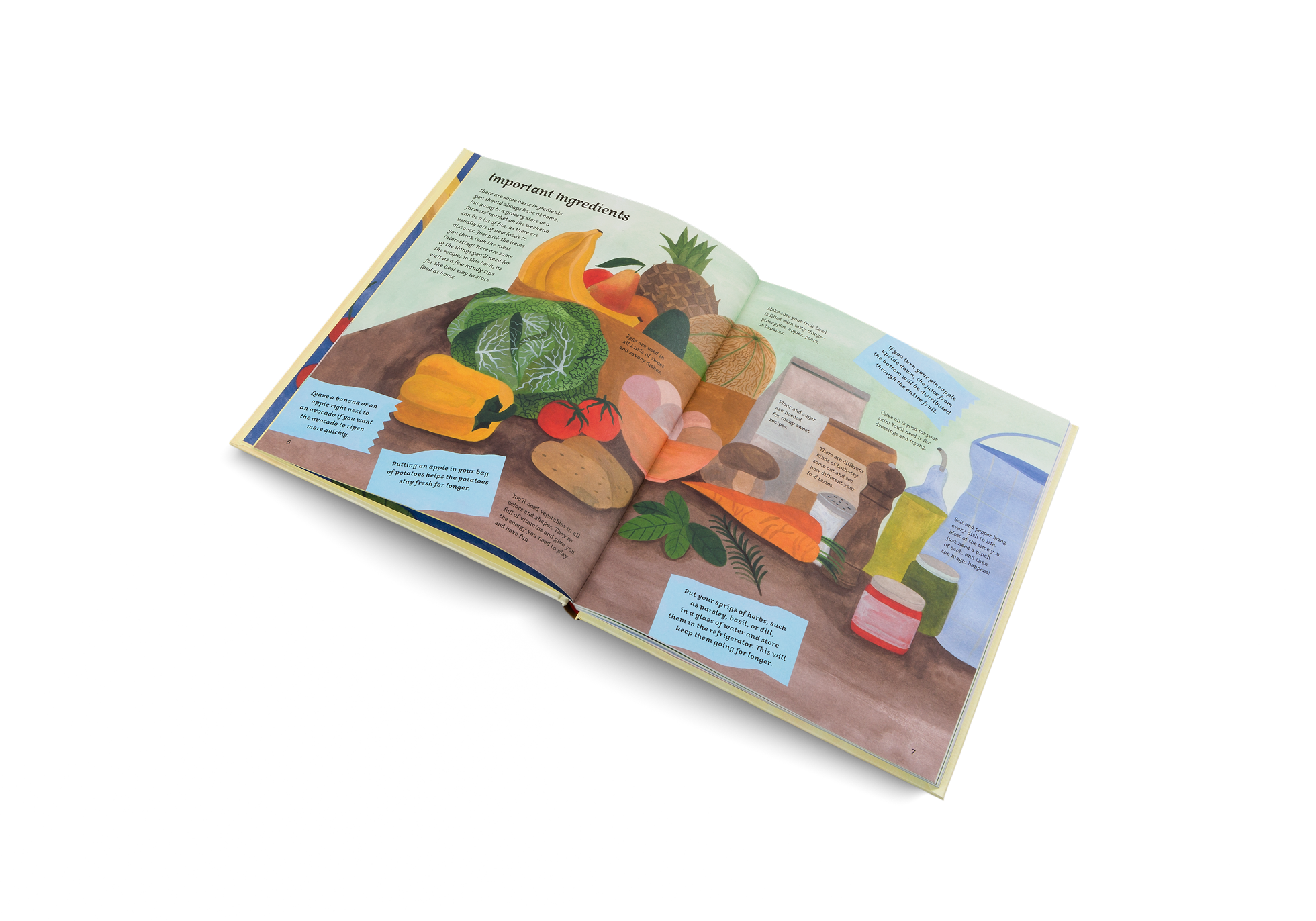 All the important ingredients to cook tasty treats with Little Gestalten