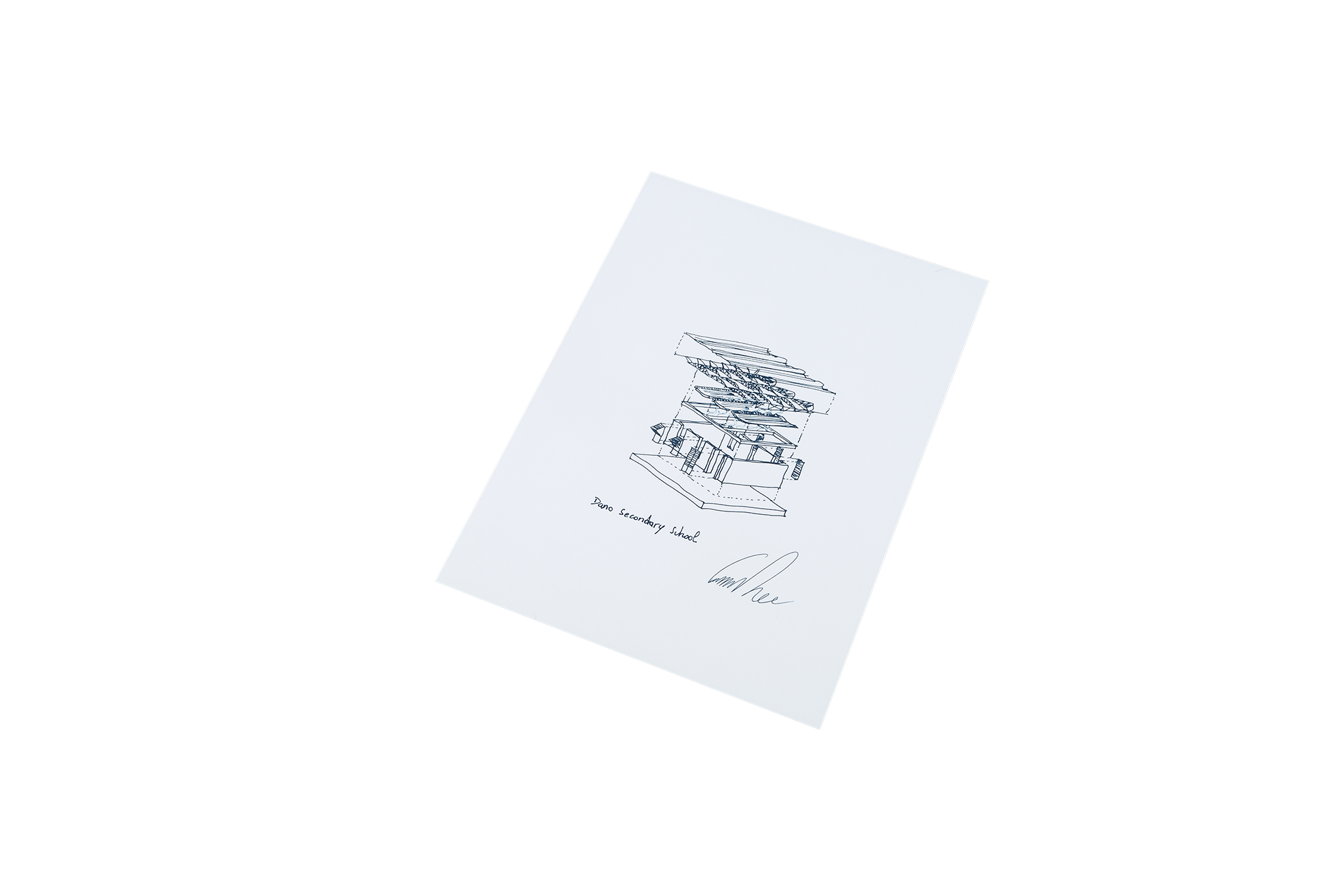 Print made by Diébédo Francis Kéré, Pritzker Prize winner, which is included in ArchDaily's Guide to Good Architecture 