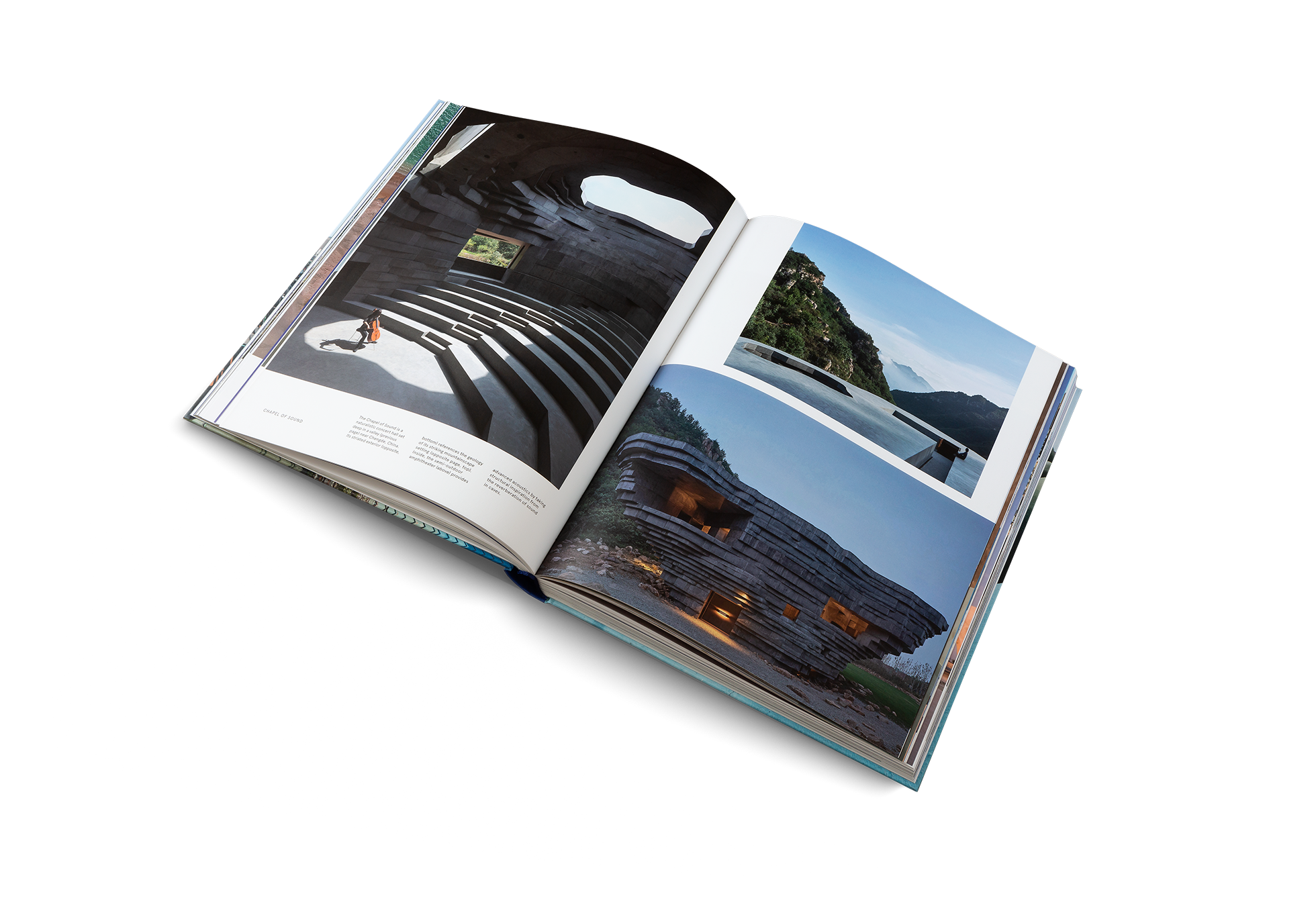 Images of The Chapel of Sound, a Chinese project featured in The ArchDaily Guide to Good Architecture.