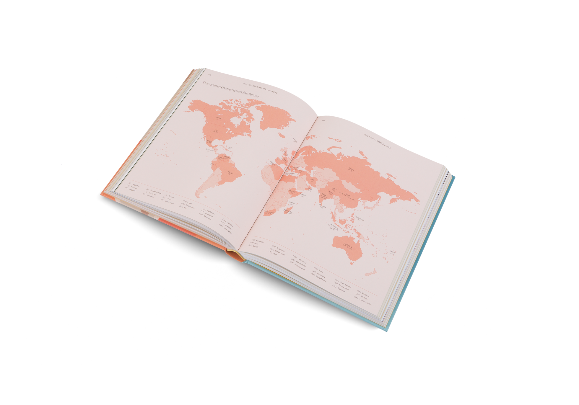 A map of the world's perfume