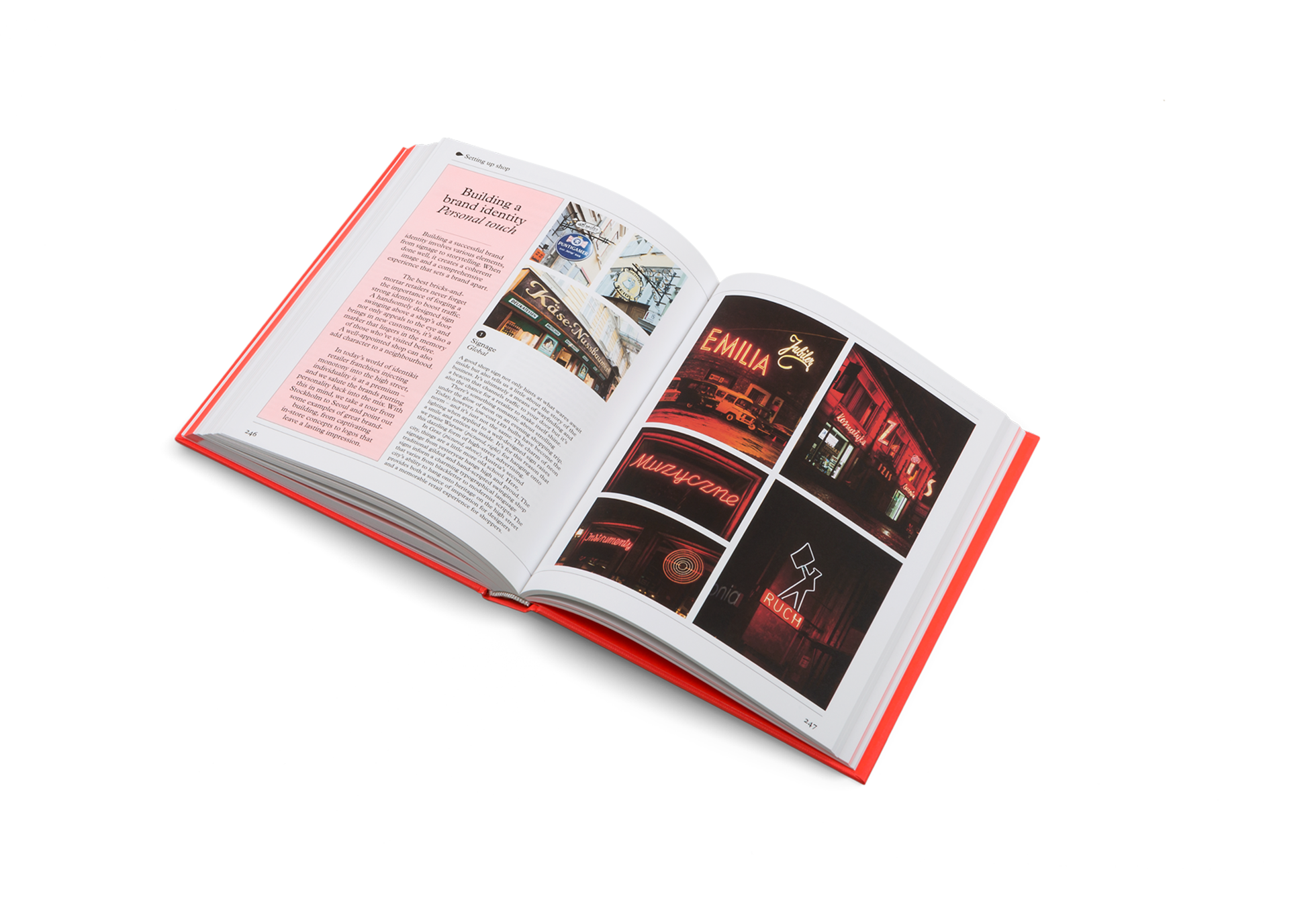 Building a brand identity in The Monocle Guide to Shops, Kiosks and Markets