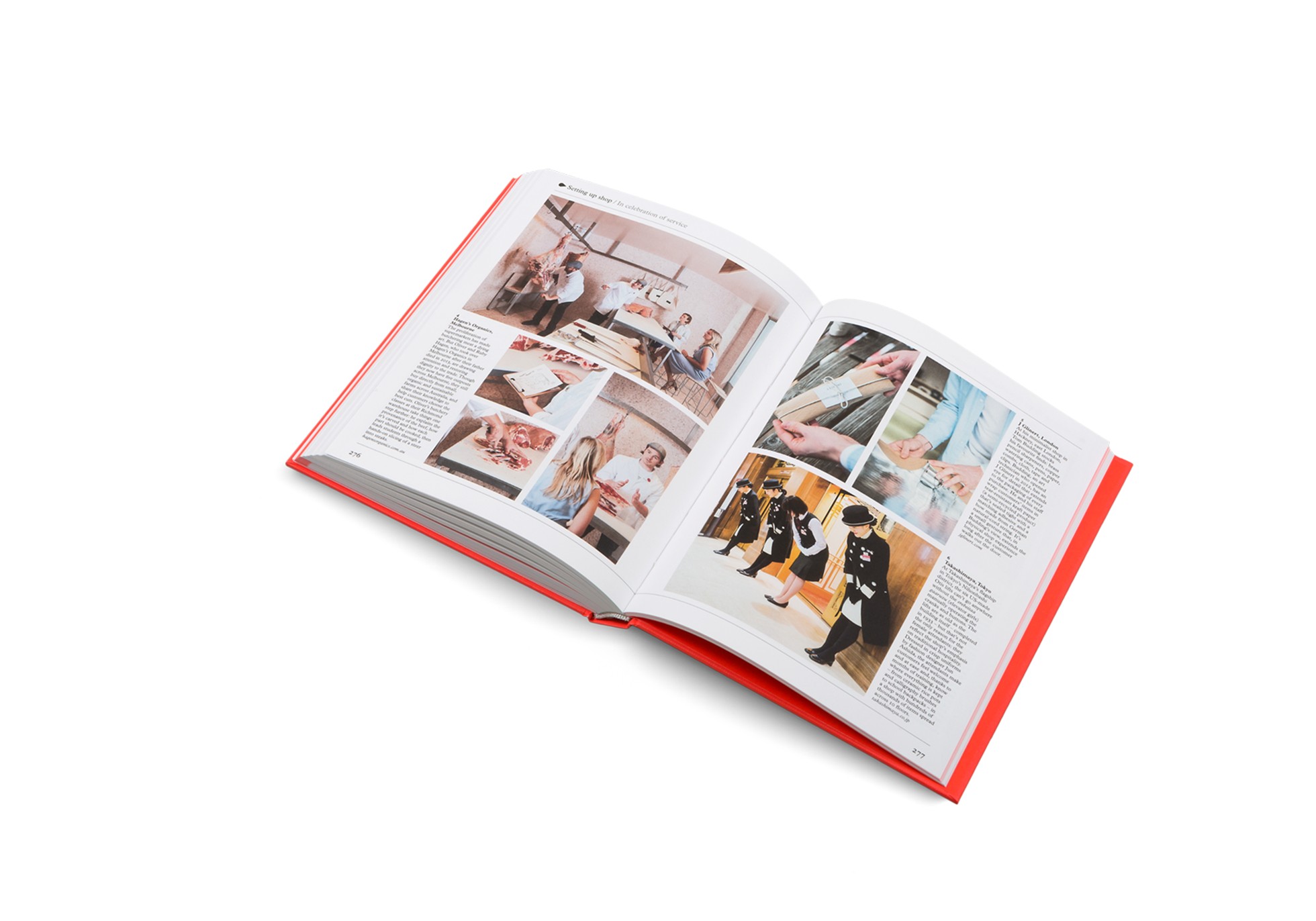 The example of a butcher in The Monocle Guide to Shops, Kiosks and Markets