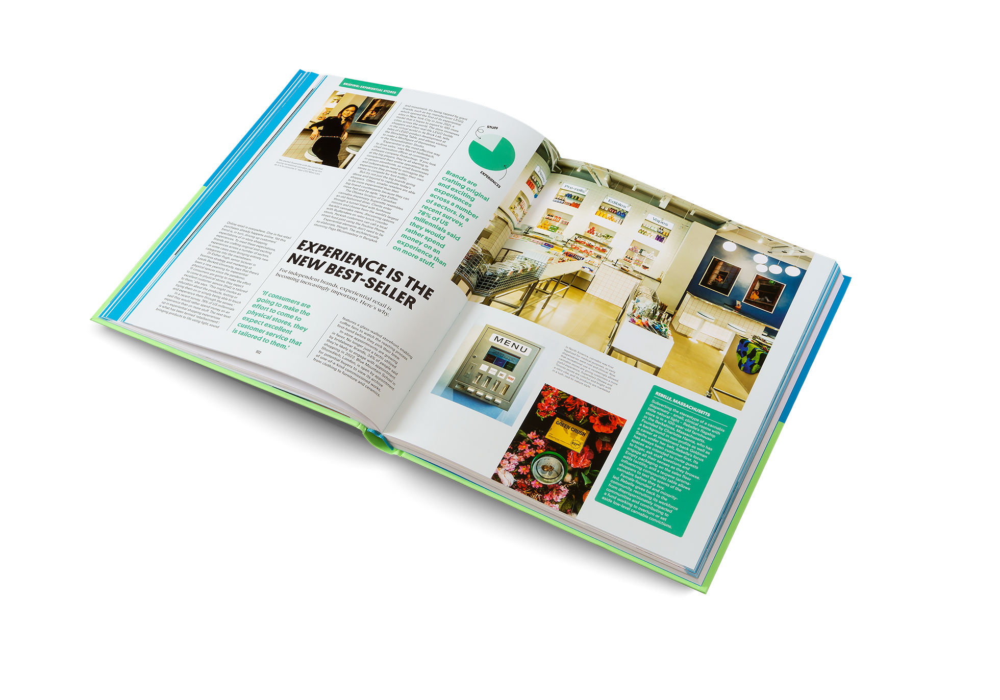 Online retail is everywhere. One in five retail purchases already happens online. Yet this trend is, in turn, driving up customers' expectations of in-store shopping experiences. To meet these expectations, brands are crafting original and exciting experiences across a number of sectors, in some cases even bringing entirely new categories into the mainstream.