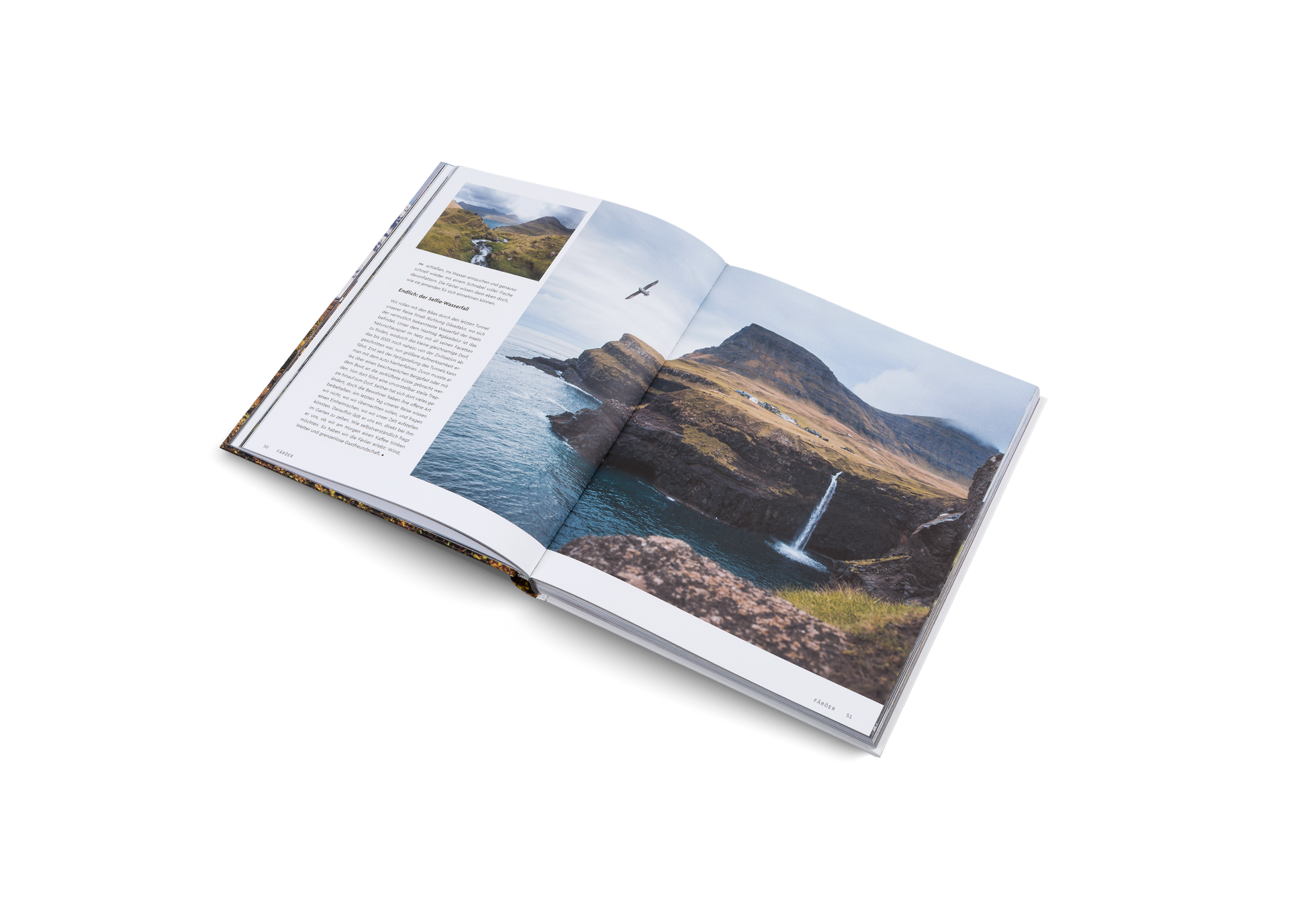 Entdeckt den Selfie -Wasserfall in den Färöer-Inseln mit Tour du Nord