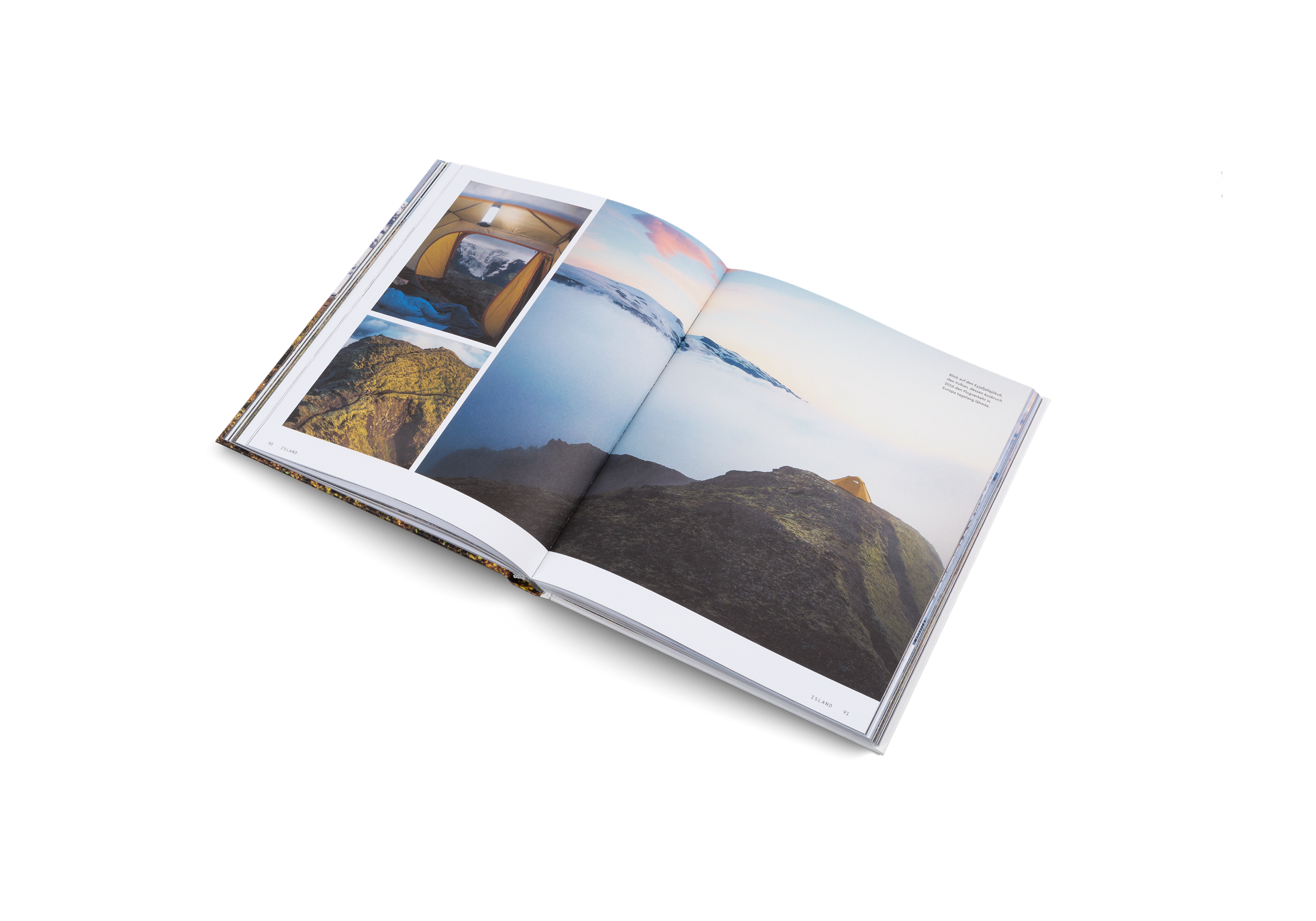 Blick auf den Vulkan, Eyjafjallajökull in Tour du Nord