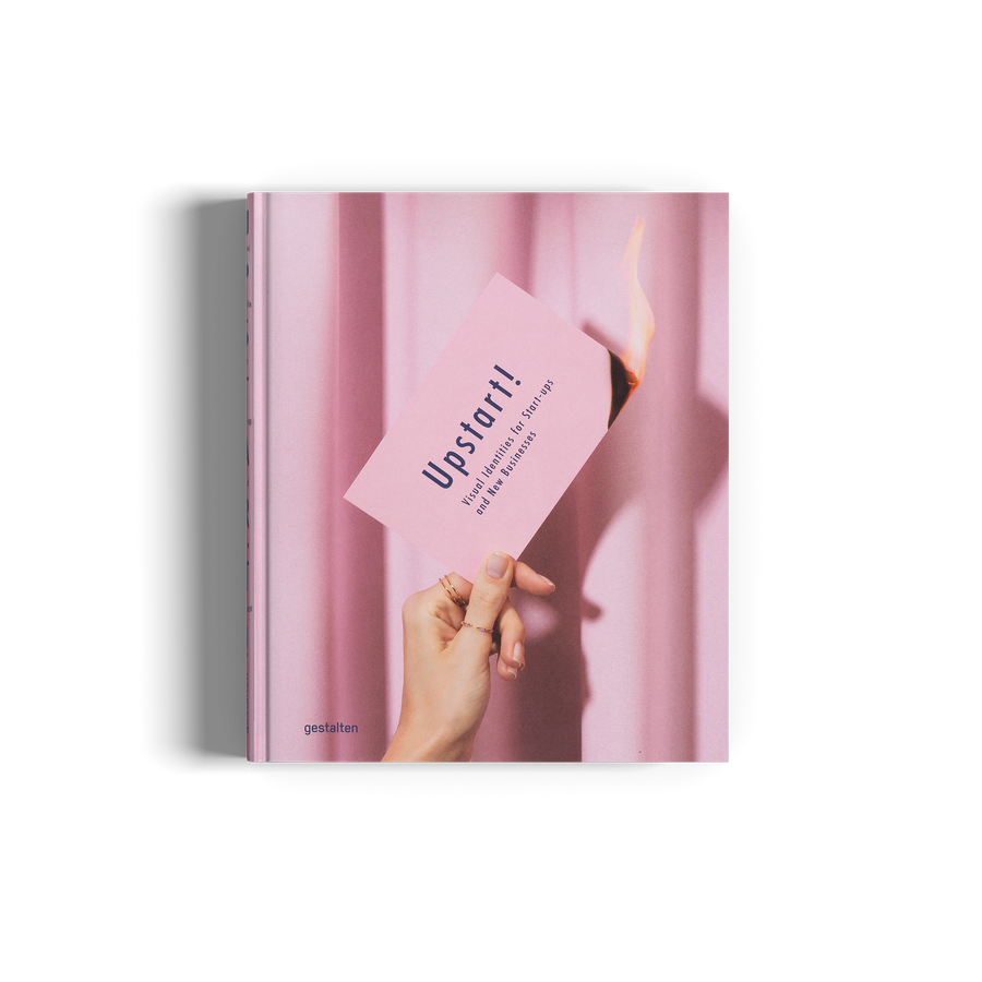 Upstart graphic design branding book logo gestalten cover