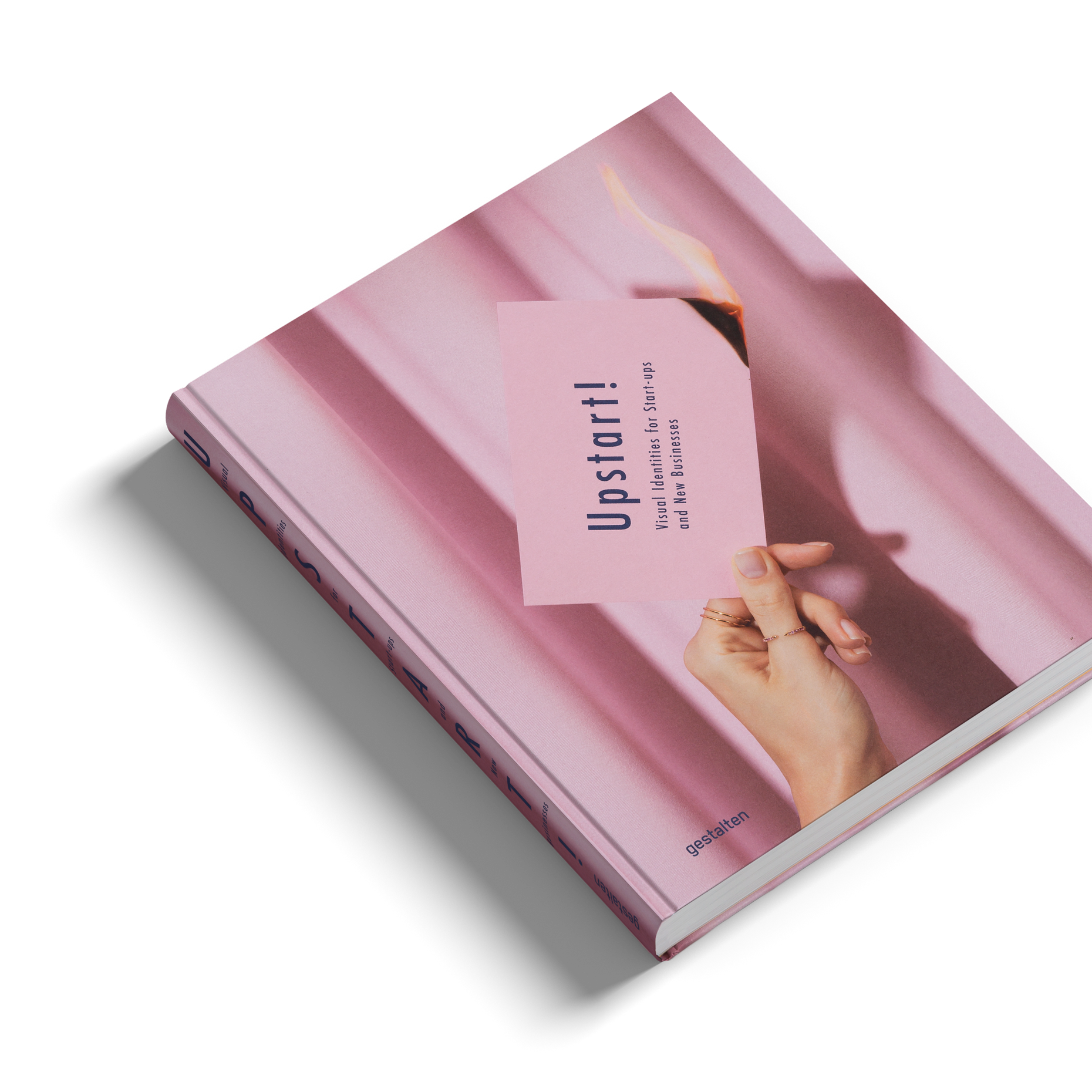 Upstart graphic design branding book logo gestalten cover
