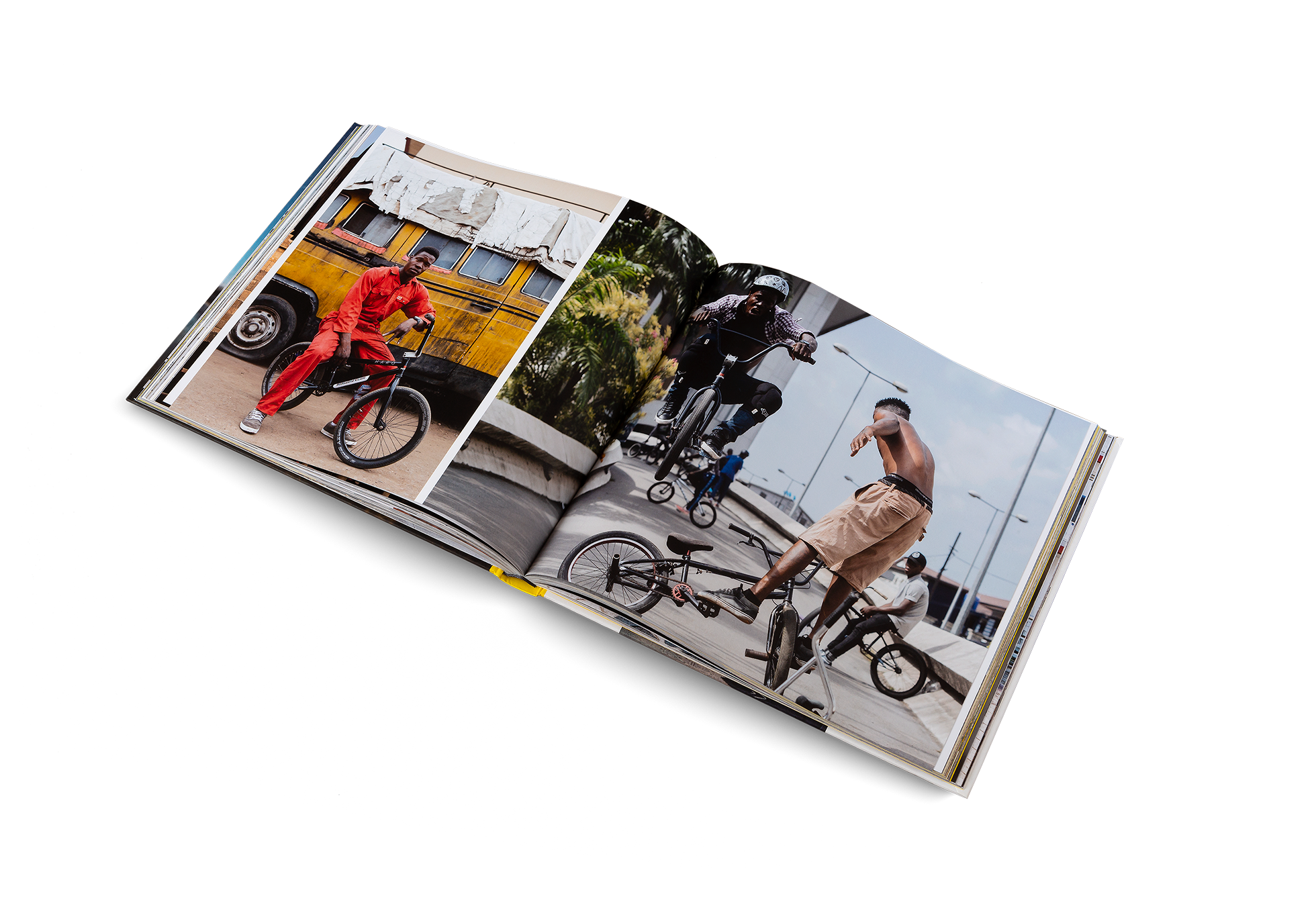 Urban Athletes riding their BMX in Urban Playgrounds a book by gestalten and Red Bull.