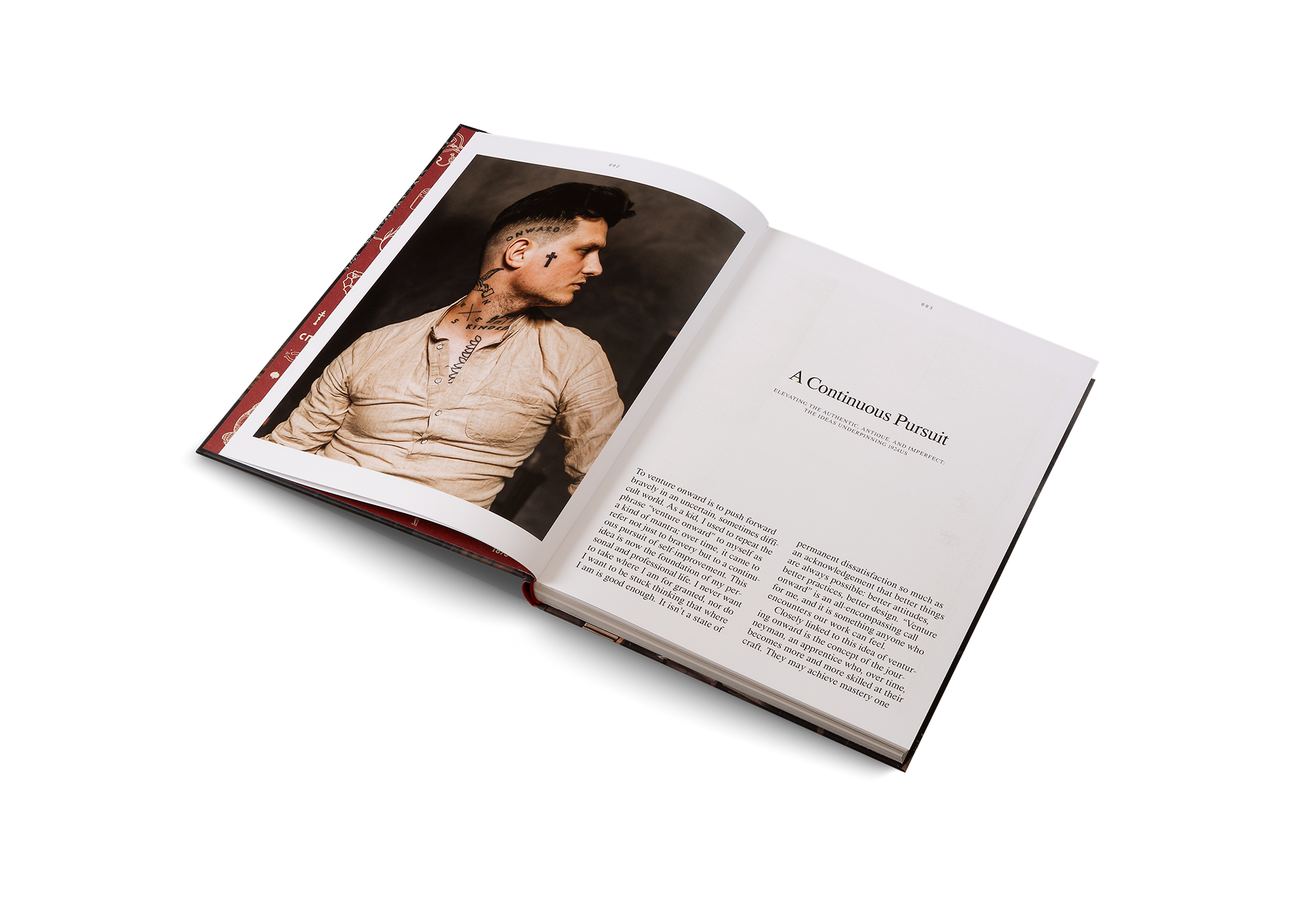 To venture onward is to push forward bravely in an uncertain, sometimes difficult world. As a kid, Christian Watson used to repeat the phrase “venture onward” to myself as a kind of mantra; over time, it came to refer not just to bravery but to a continuous pursuit of self-improvement.